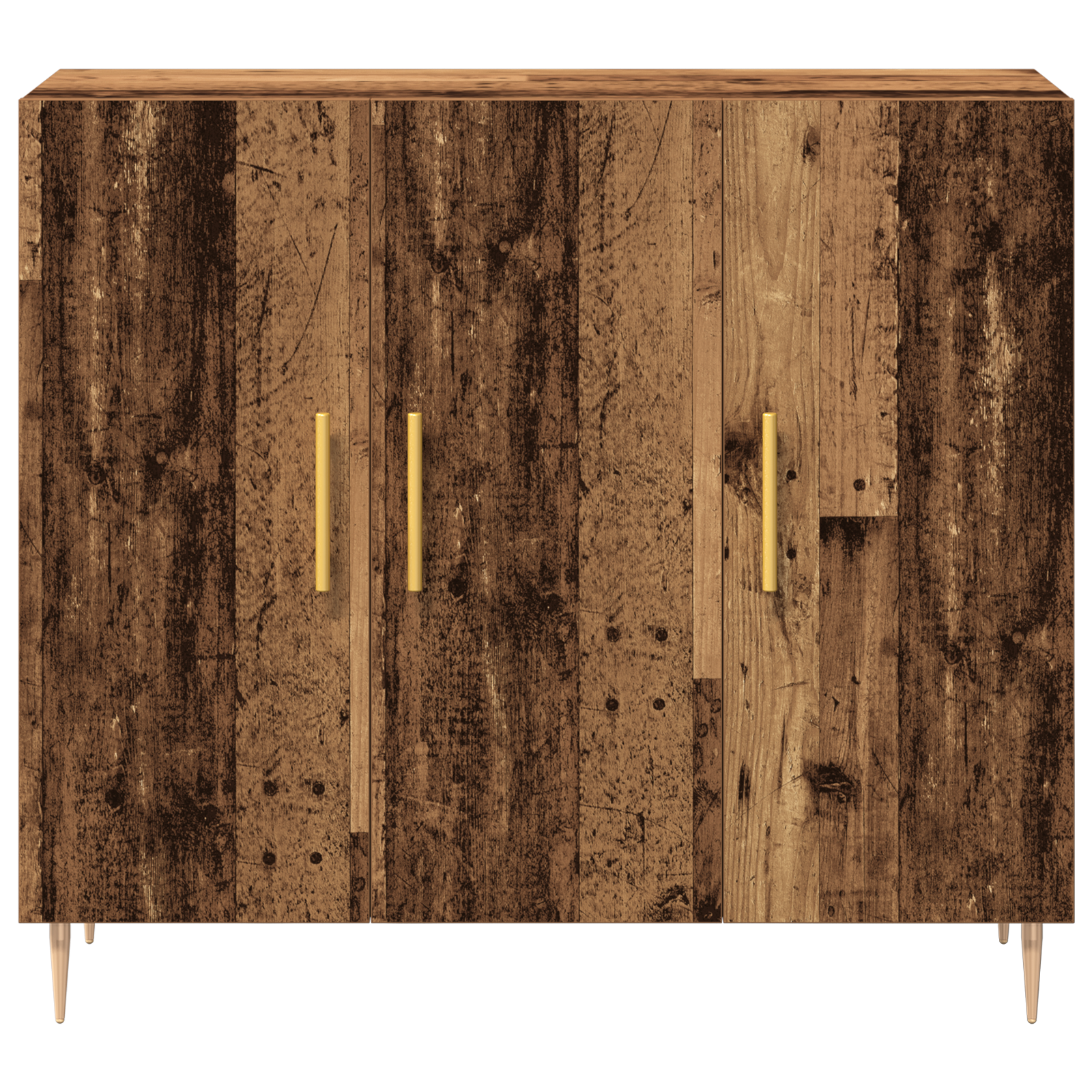 Sideboard in Old Wood, 90x34x80 cm, Made of Engineered Wood - Image 6