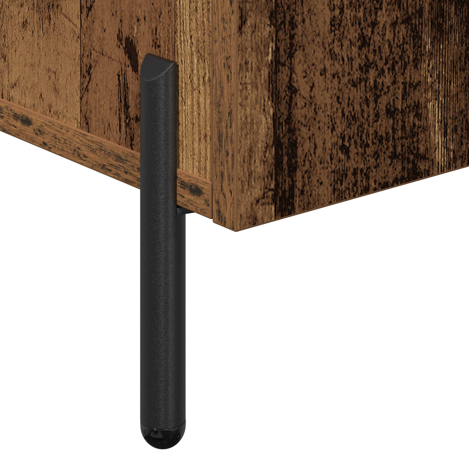 Sideboard in Vintage Wood - 90x34x80 cm, Made of Engineered Wood - Image 9