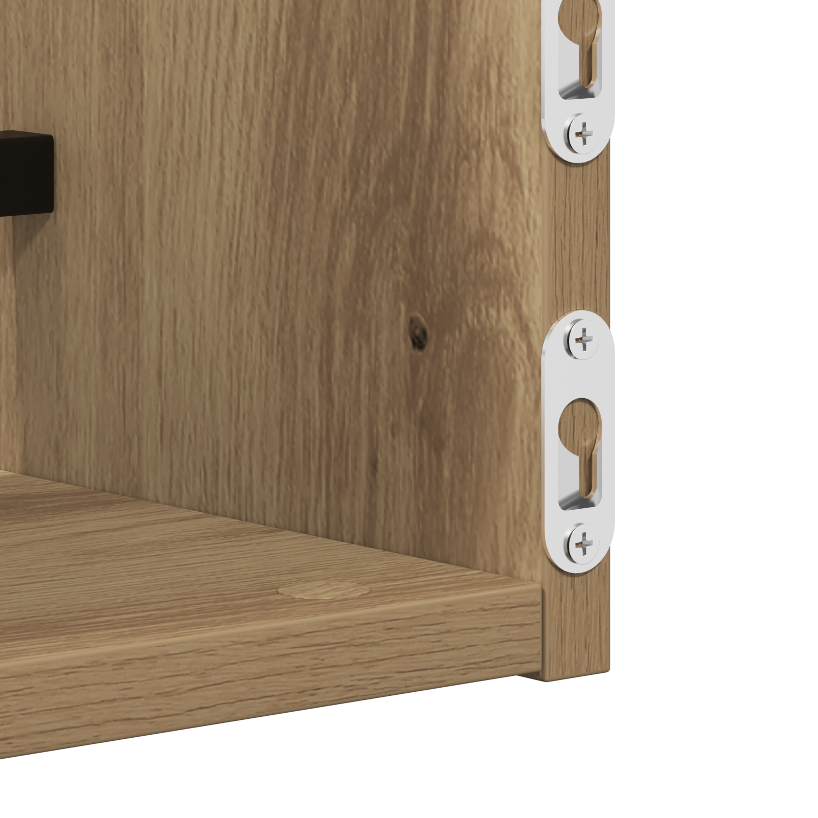 Wall Shelves 2 pcs Artisan Oak 60x16x14 cm Engineered Wood - Image 8