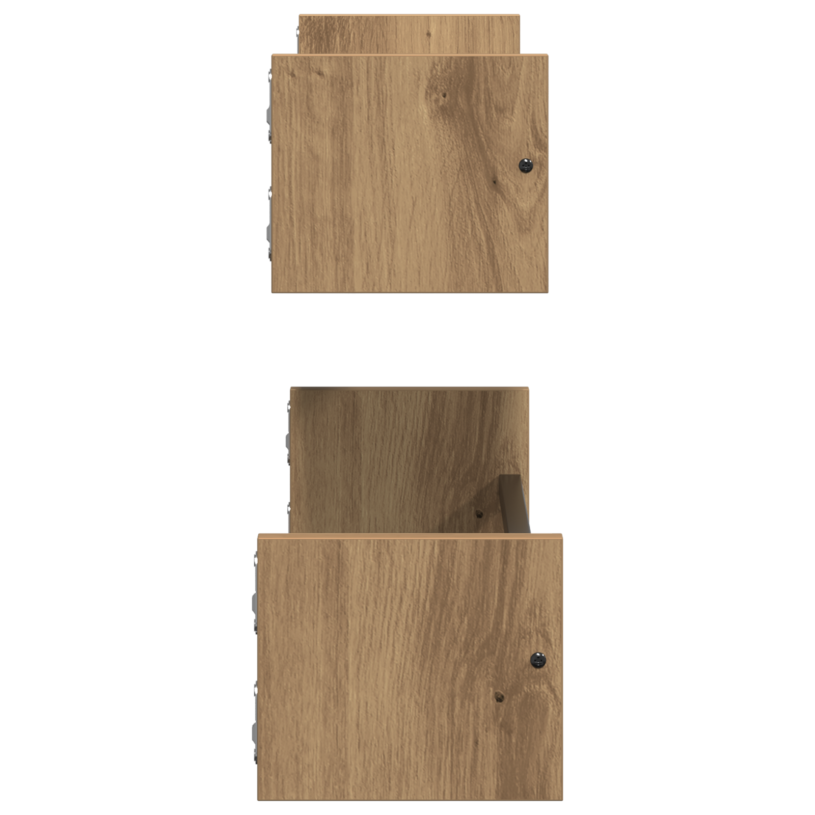 Wall Shelves 2 pcs Artisan Oak 60x16x14 cm Engineered Wood - Image 6