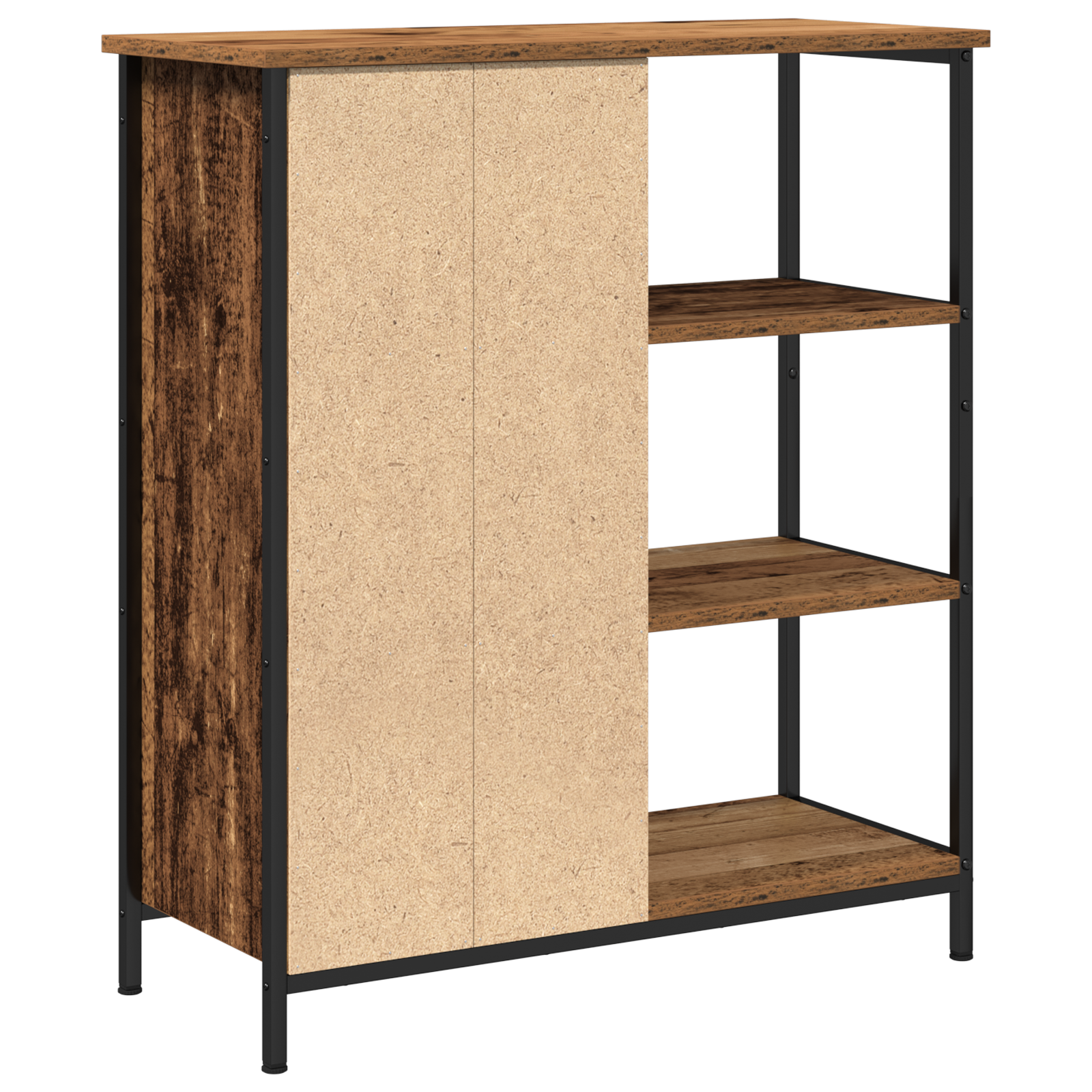 Sideboard Altholz 70x30x80 cm Ingenieuholz – Bild 5