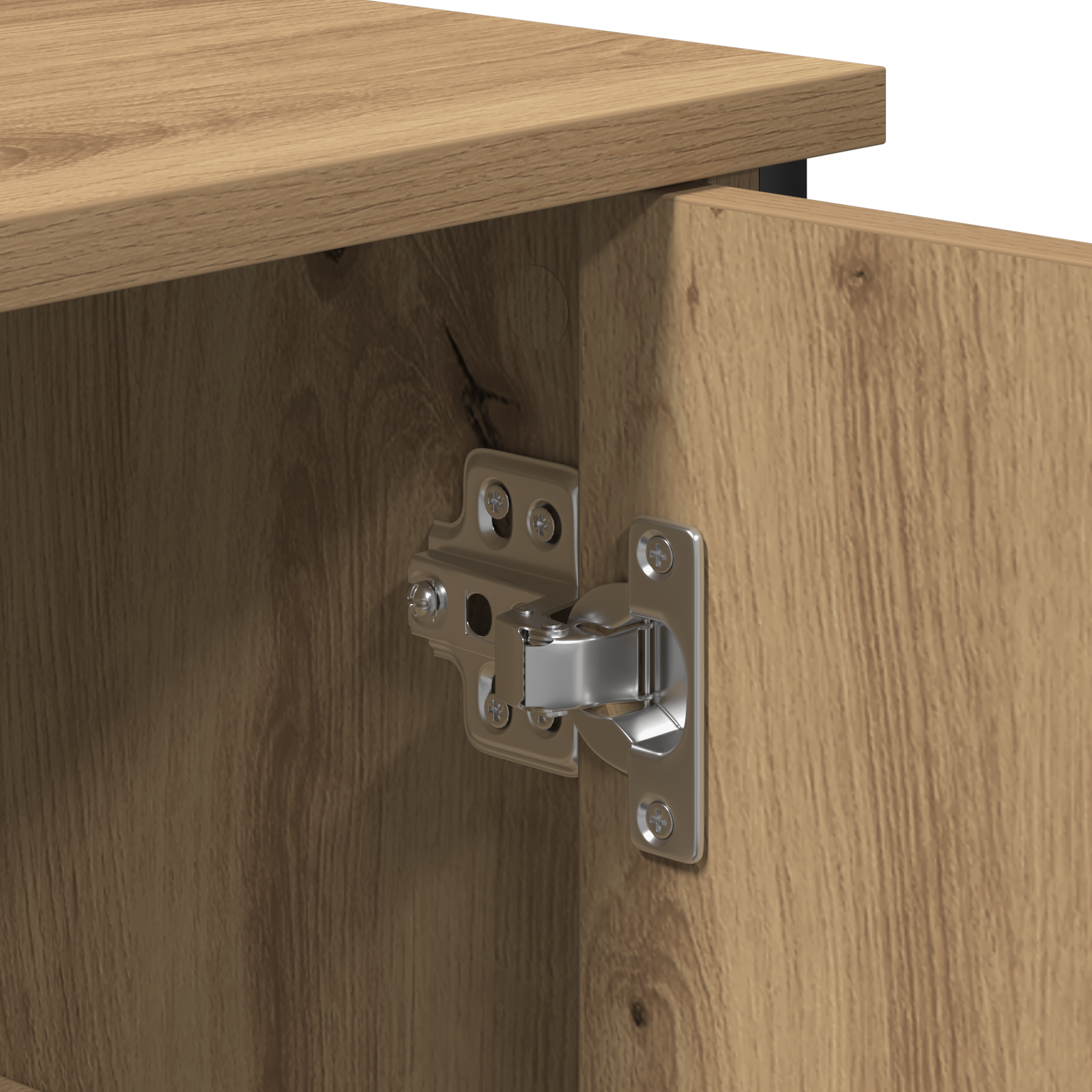 Sideboard Artisan Oak 100x35x75 cm Engineered Wood - Image 7