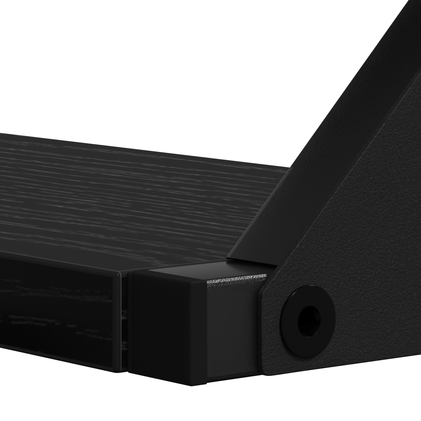 3 Piece Wall Shelf Set Black Oak Engineered Wood - Image 8