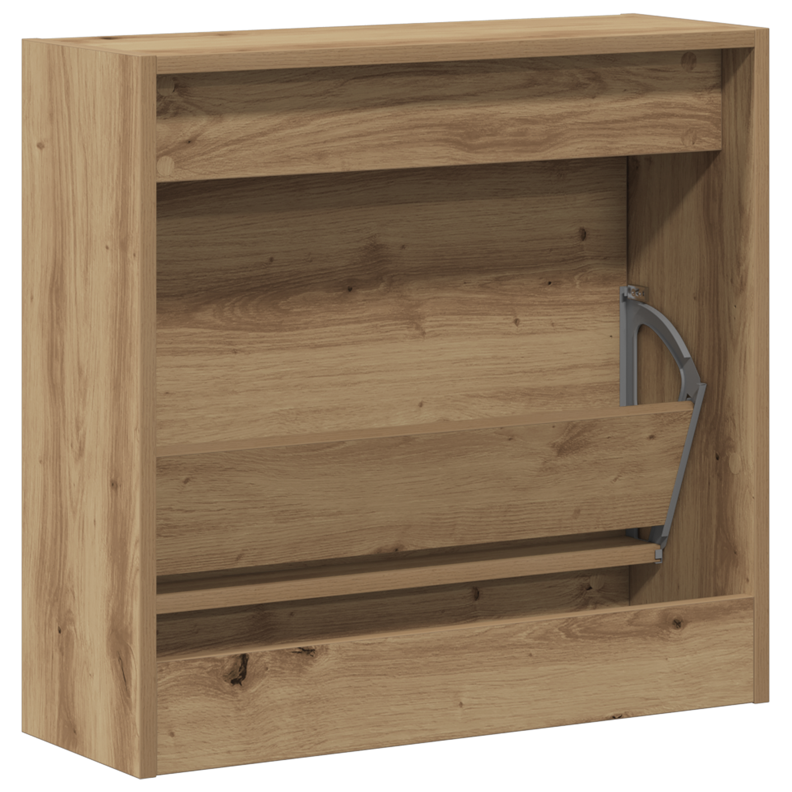 Shoe Cabinet Artisan Oak 60x21x57 cm Engineered Wood - Image 6