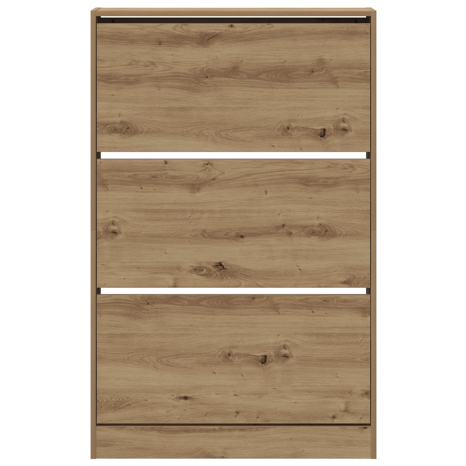 Shoe Cabinet Artisan Oak 80x21x125,5 cm Engineered Wood - Image 7