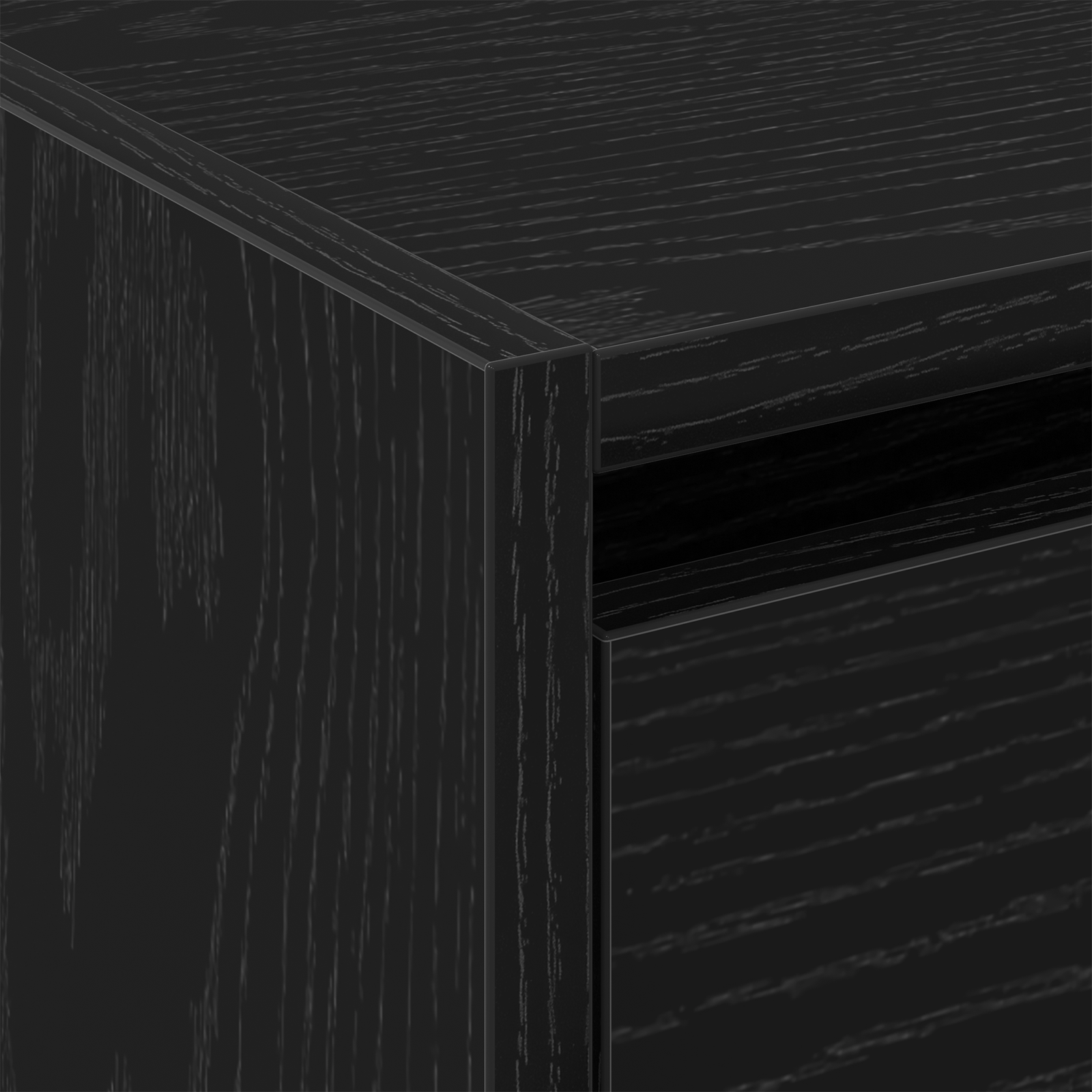 Shoe Cabinet Black Oak 80x21x125,5 cm Engineered Wood - Image 9