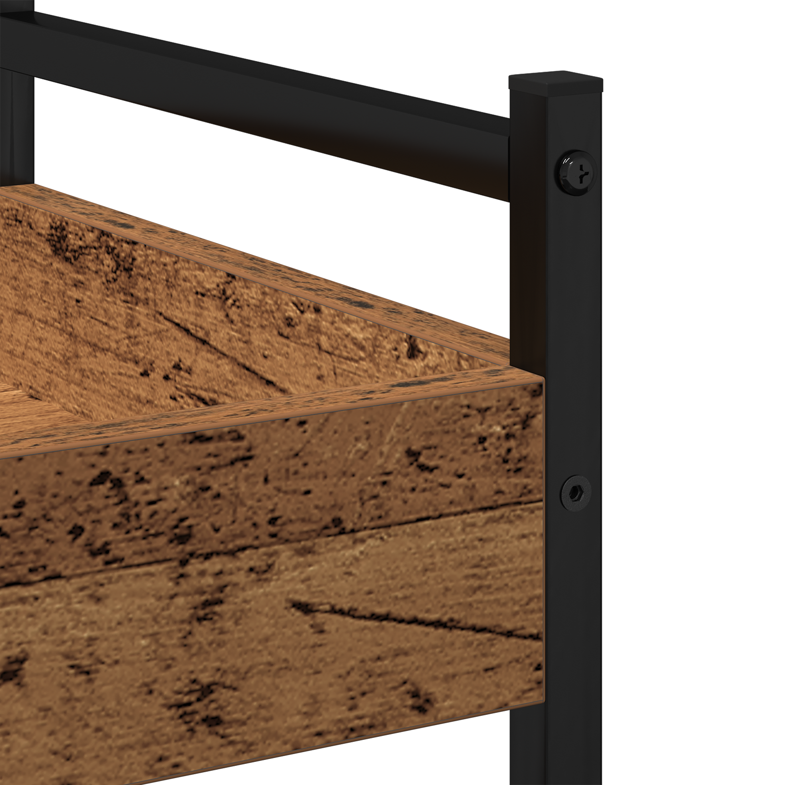 Kitchen Trolley Old Wood 50x30x70 cm Engineered Wood - Image 9