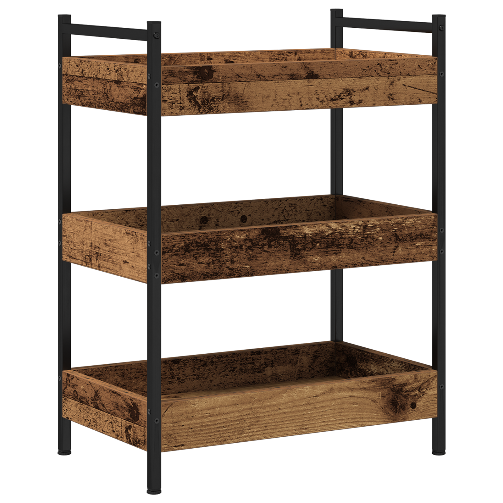 Kitchen Trolley Old Wood 50x30x70 cm Engineered Wood - Image 5