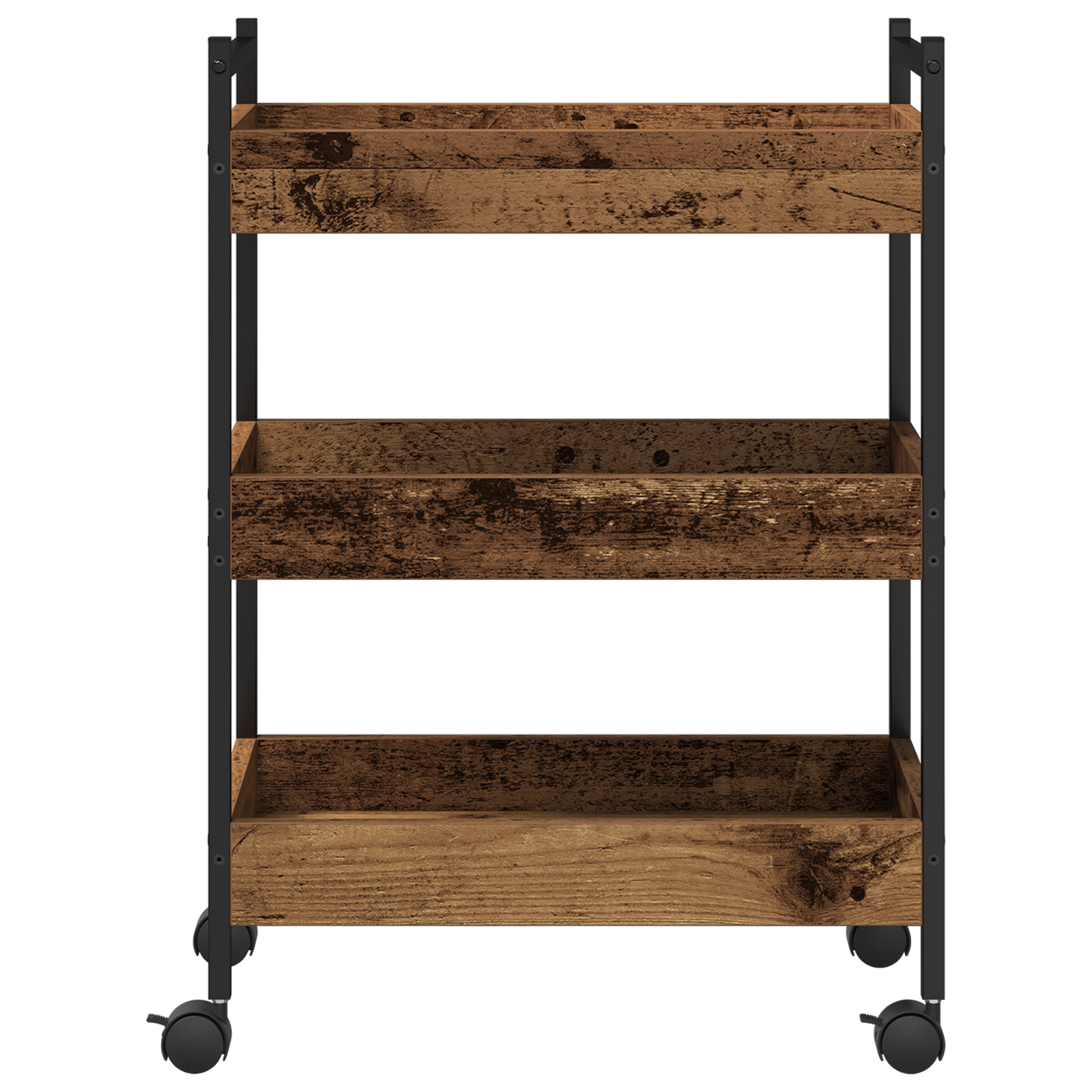 Kitchen Trolley Old Wood 50x30x70 cm Engineered Wood - Image 7