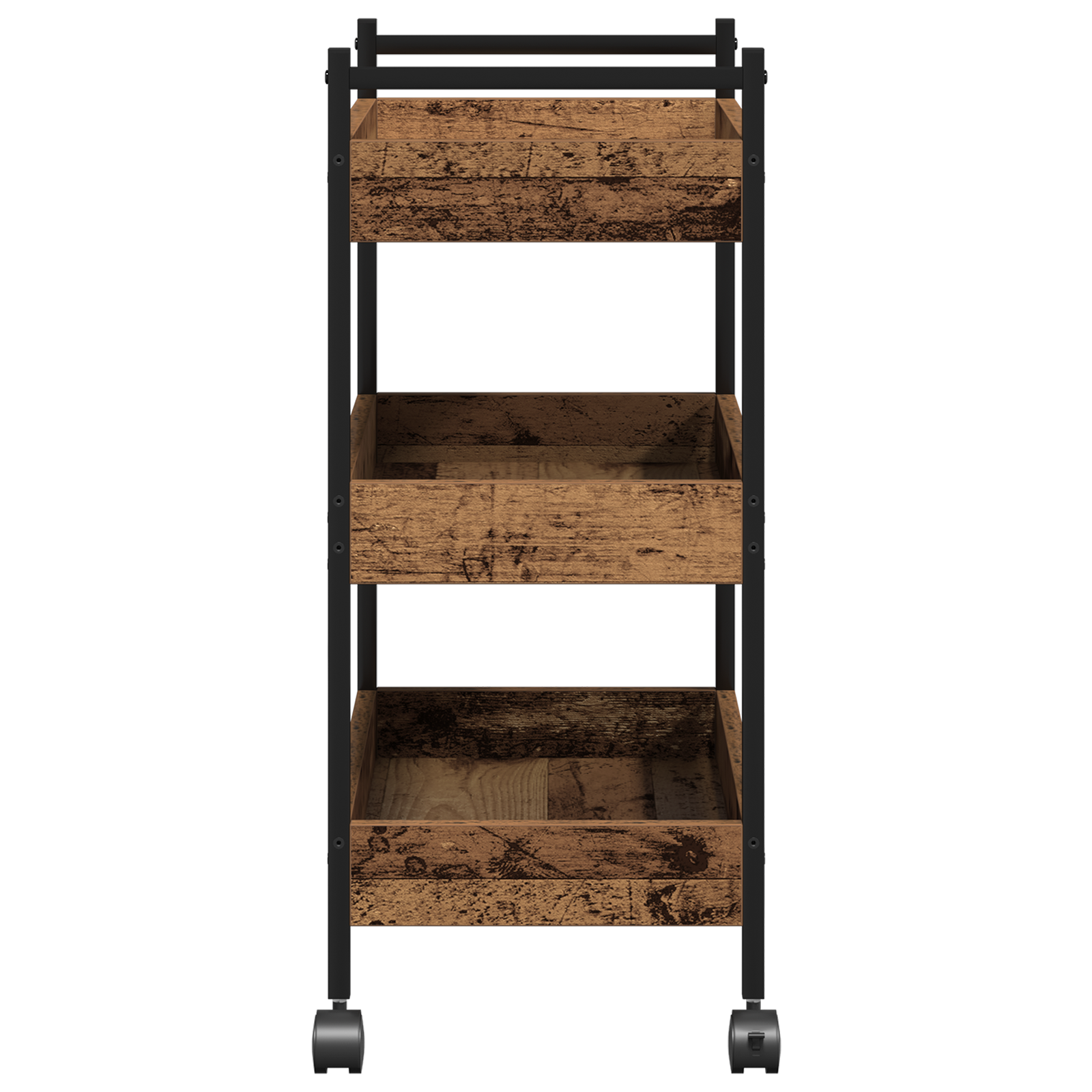 Kitchen Trolley Old Wood 50x30x70 cm Engineered Wood - Image 8