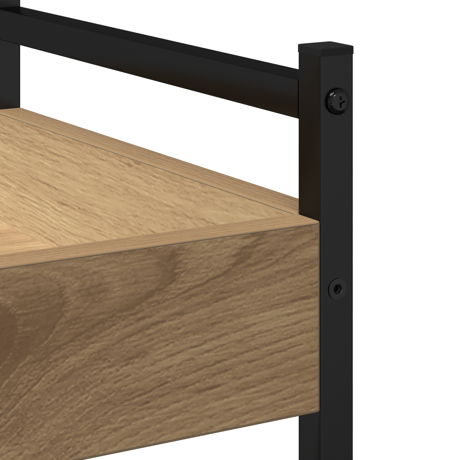 Kitchen Trolley Artisan Oak 50x30x70 cm Engineered Wood - Image 9