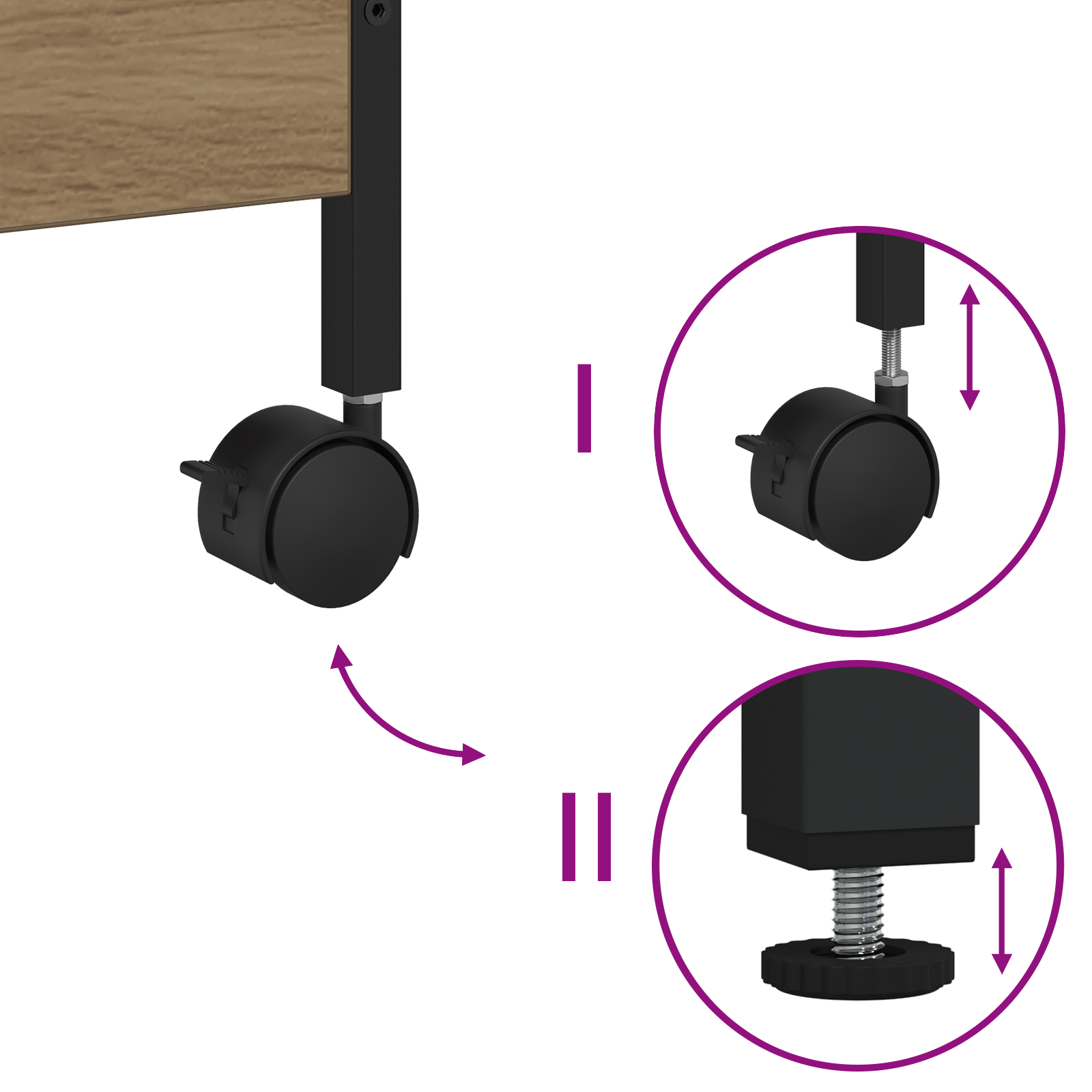 Kitchen Trolley Artisan Oak 50x30x70 cm Engineered Wood - Image 10