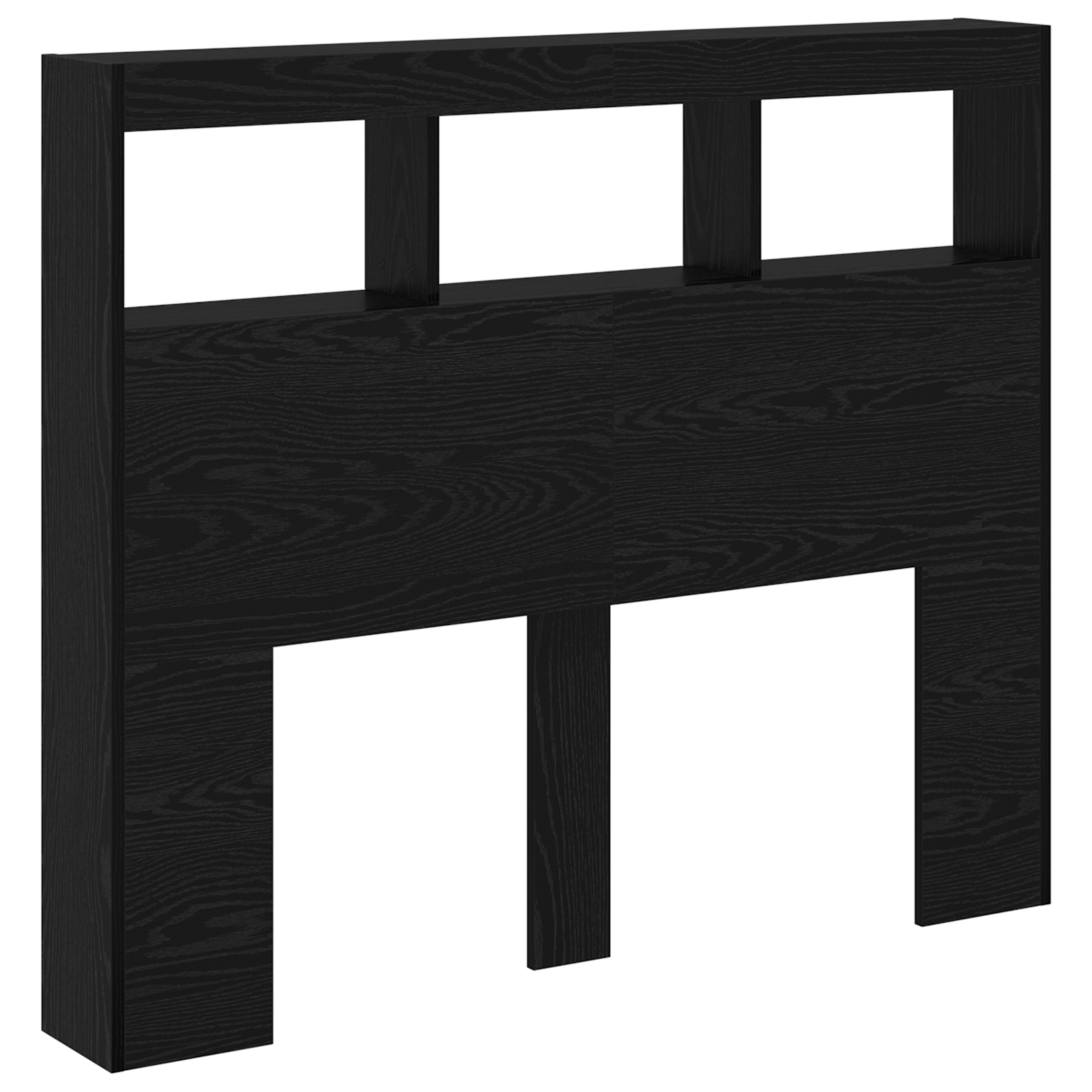 Black Oak Headboard Black Oak Engineered Wood 120 x 17 x 102 cm - Image 5