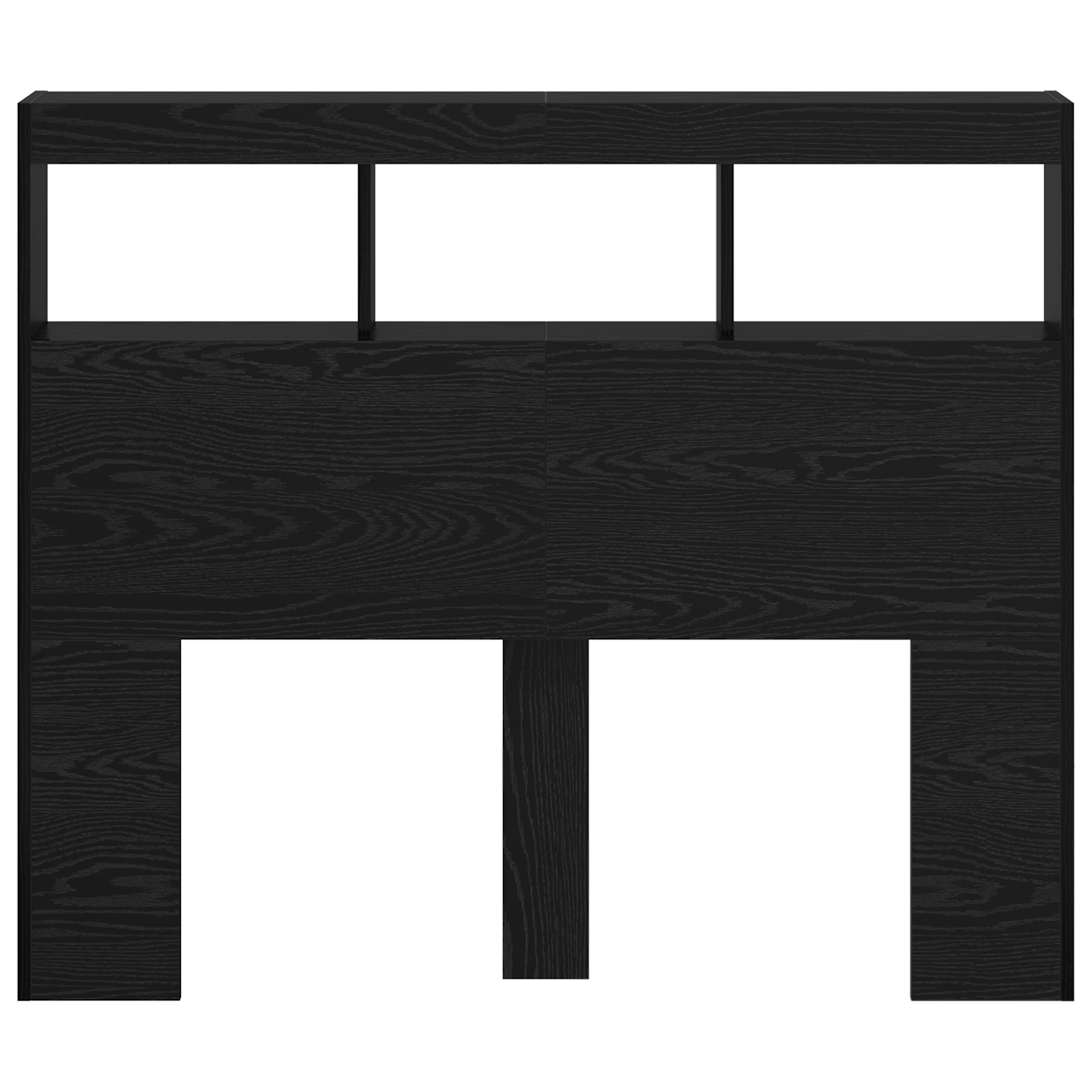 Black Oak Headboard Black Oak Engineered Wood 120 x 17 x 102 cm - Image 6