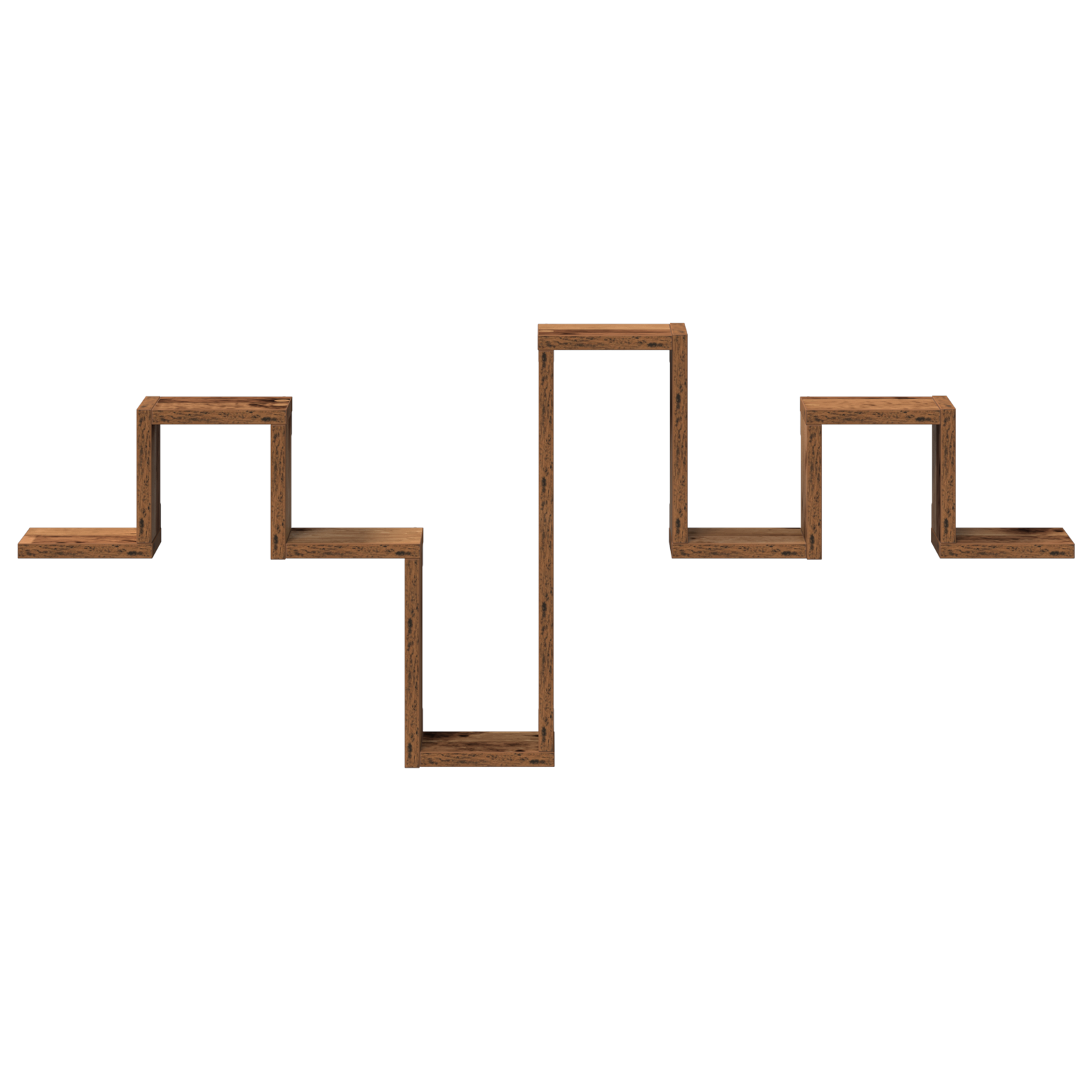 Wall Shelf Old Wood 104,5x10x43 cm Engineered Wood - Image 6