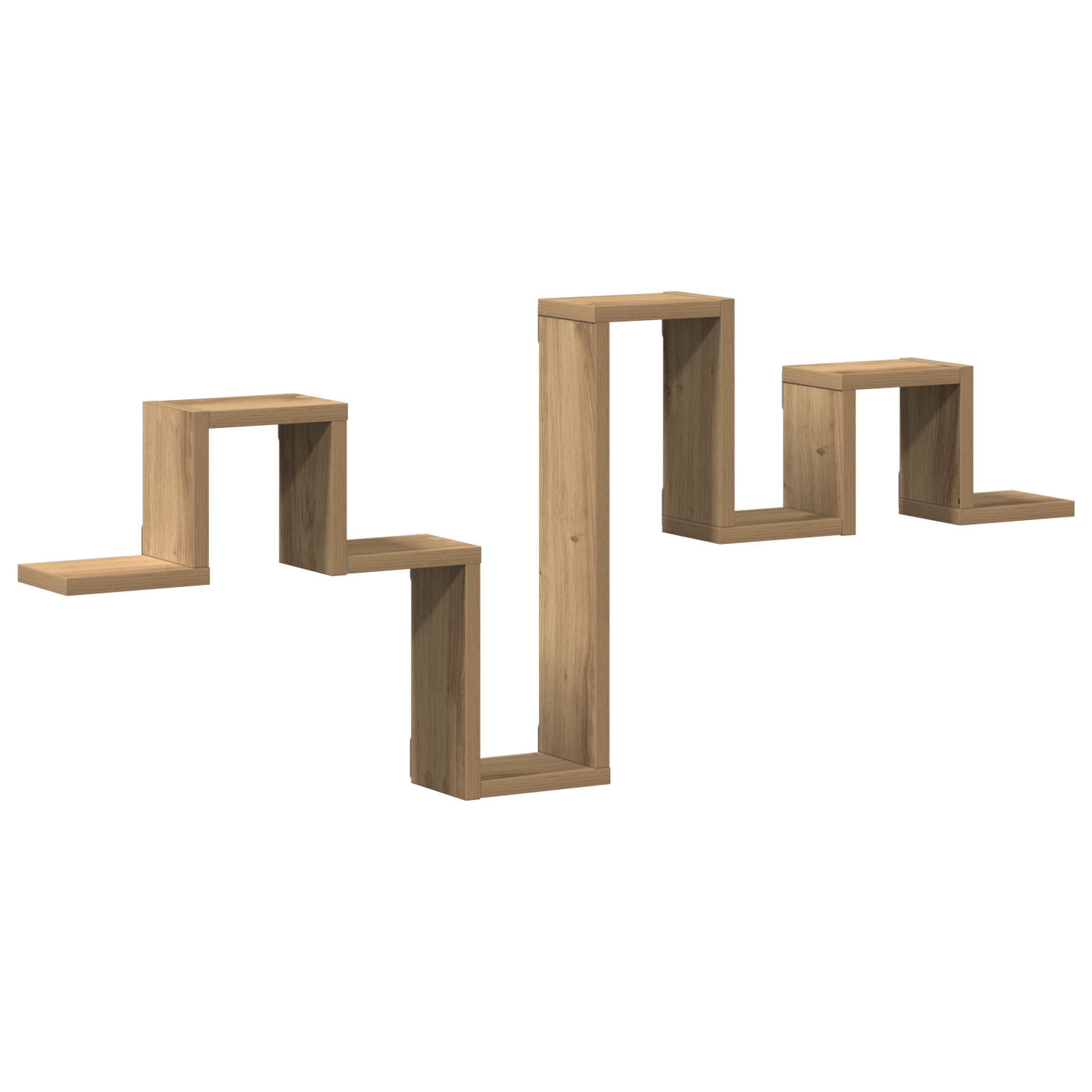 Wall Shelf Artisan Oak 104,5x10x43 cm Engineered Wood - Image 2