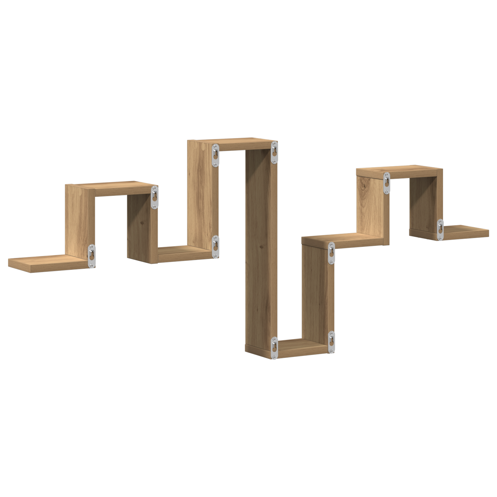 Wall Shelf Artisan Oak 104,5x10x43 cm Engineered Wood - Image 5