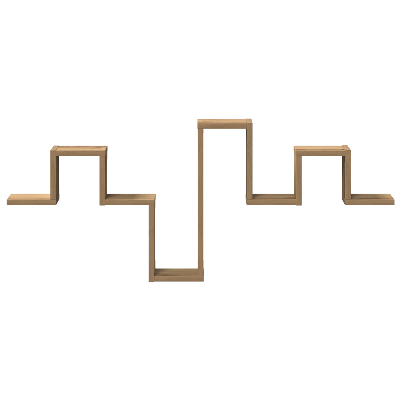 Wall Shelf Artisan Oak 104,5x10x43 cm Engineered Wood - Image 6