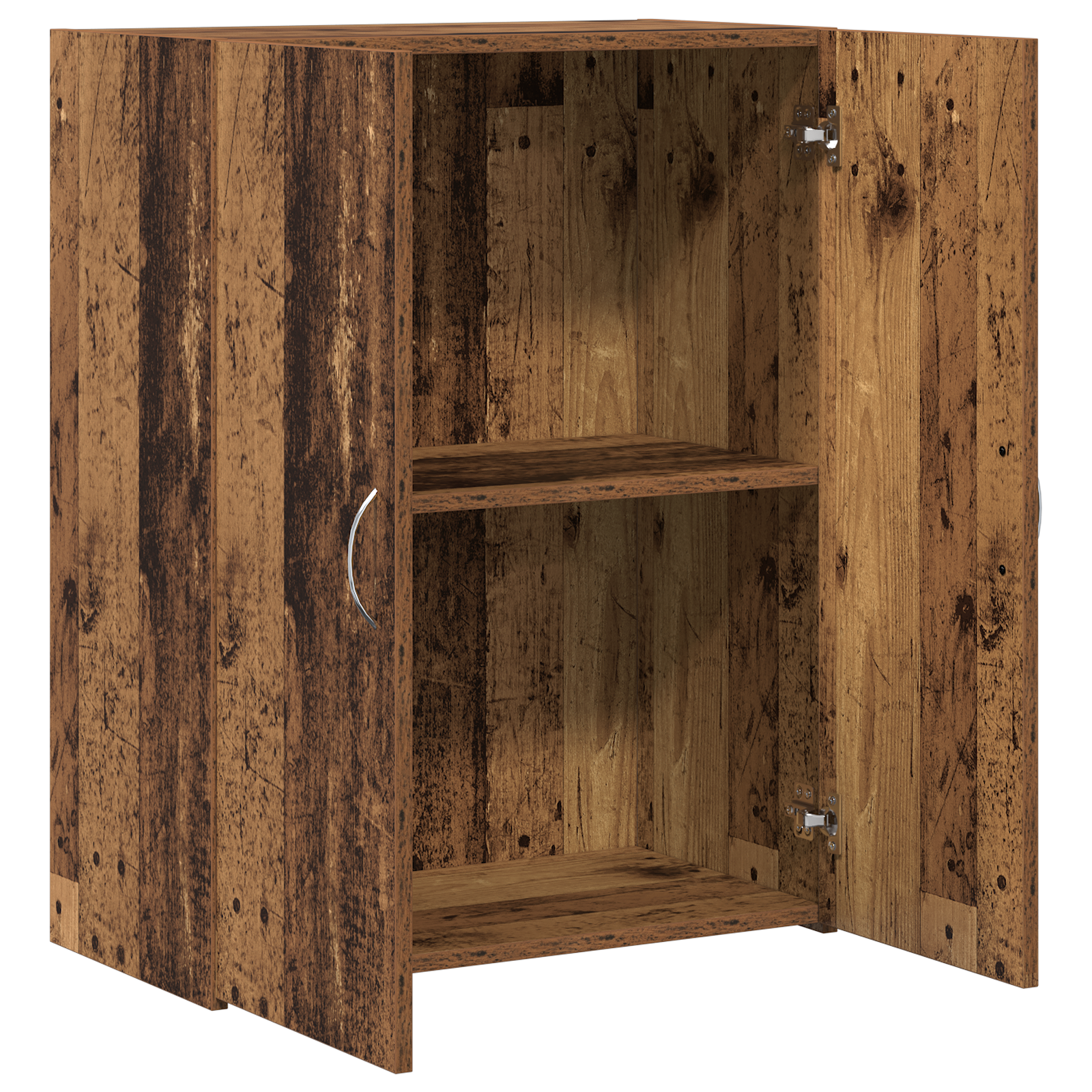 Office Cabinet Old Wood 60x32x77.5 cm Engineered Wood - Image 5