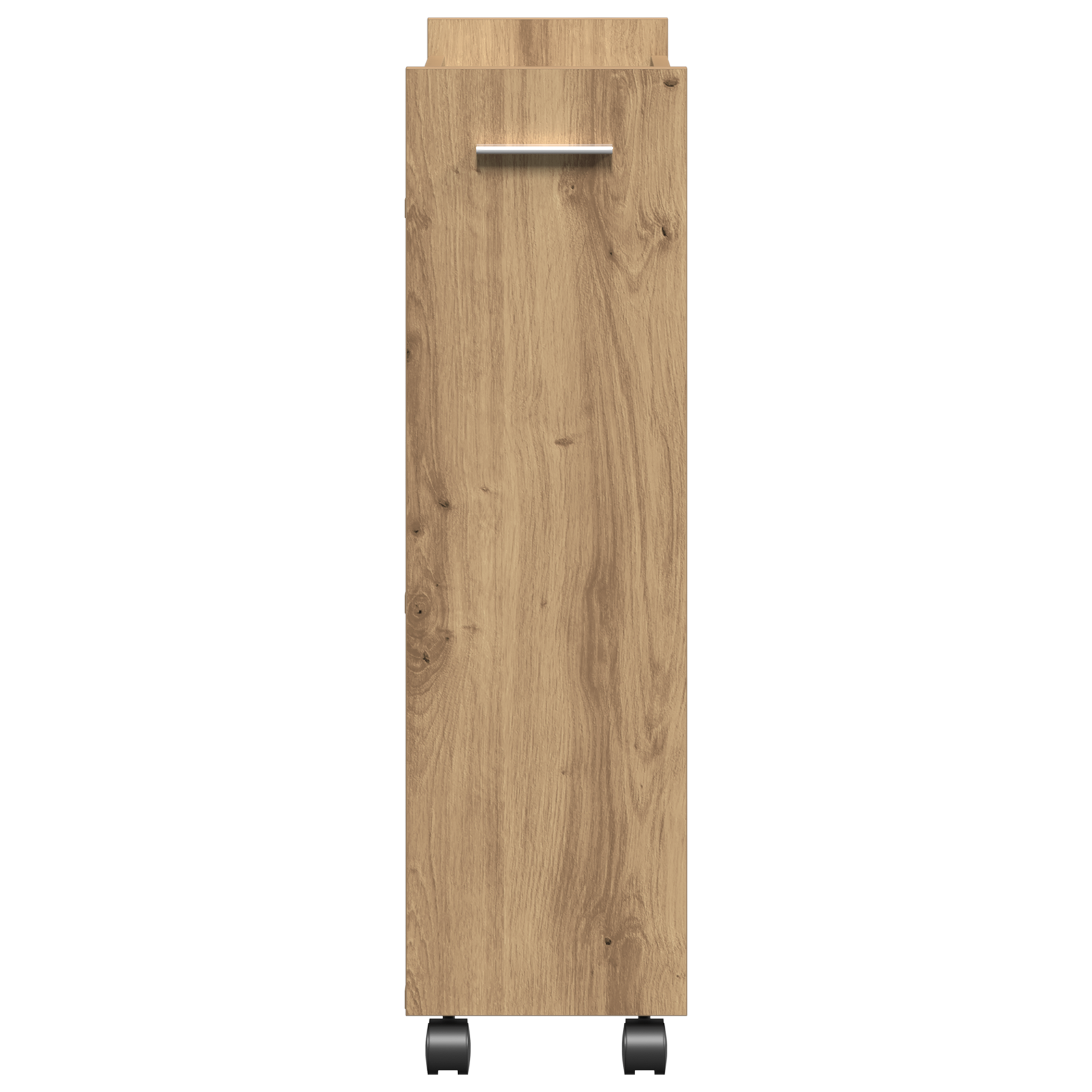 Rolling Cabinet Artisan Oak 60x22x79 cm Engineered Wood - Image 7