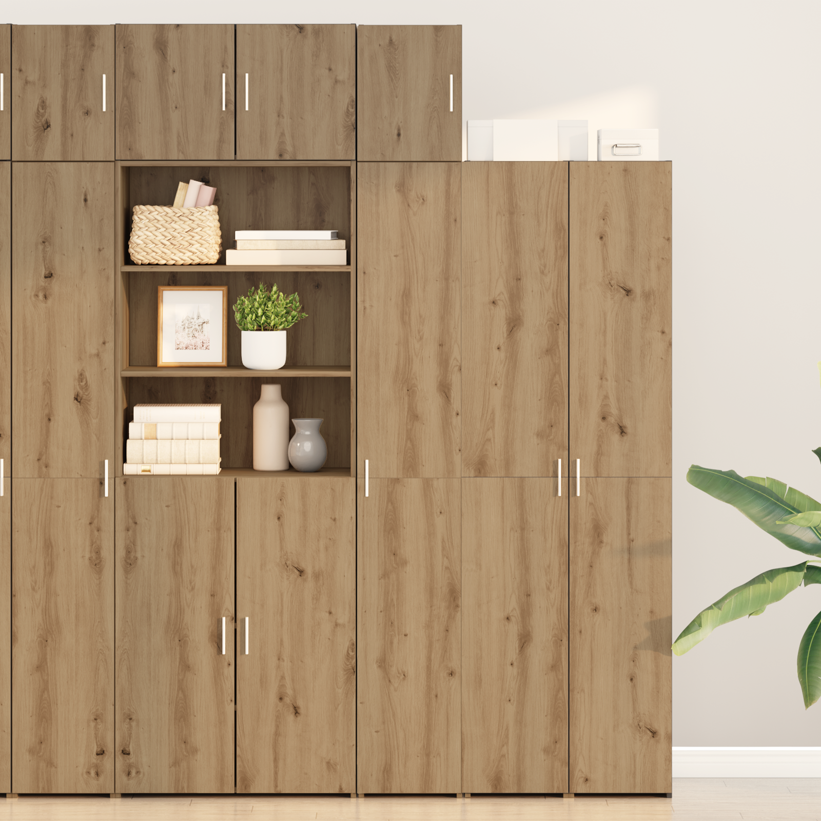 Wall Cabinet Artisan Oak 30x42.5x40 cm Engineered Wood