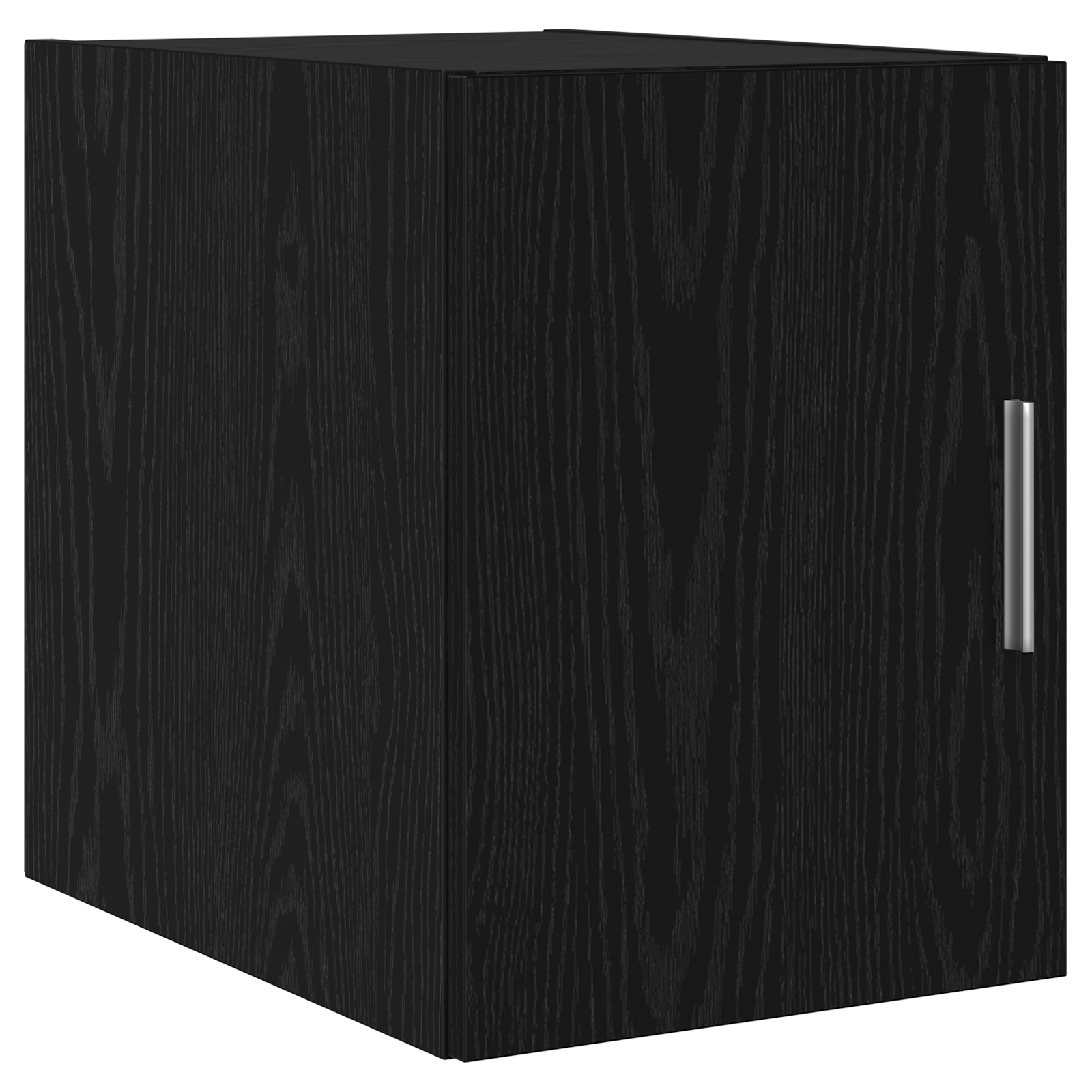 Wall Cabinet Black Oak 30x42.5x40 cm Engineered Wood - Image 2