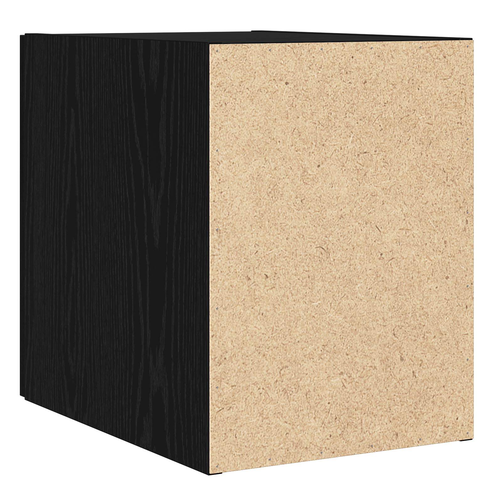 Wall Cabinet Black Oak 30x42.5x40 cm Engineered Wood - Image 7