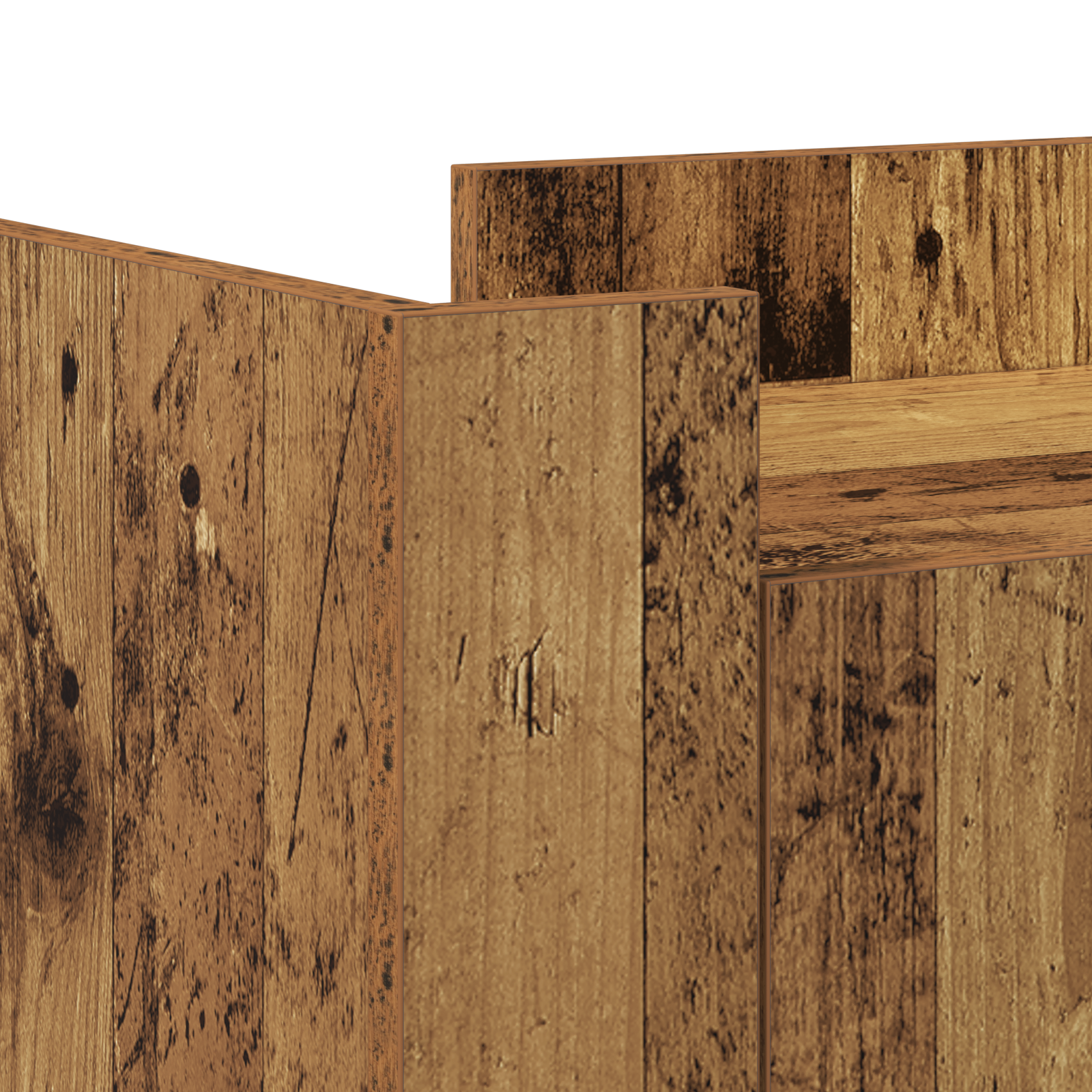 Sideboard Old Wood 45x35x75 cm Engineered Wood - Image 10