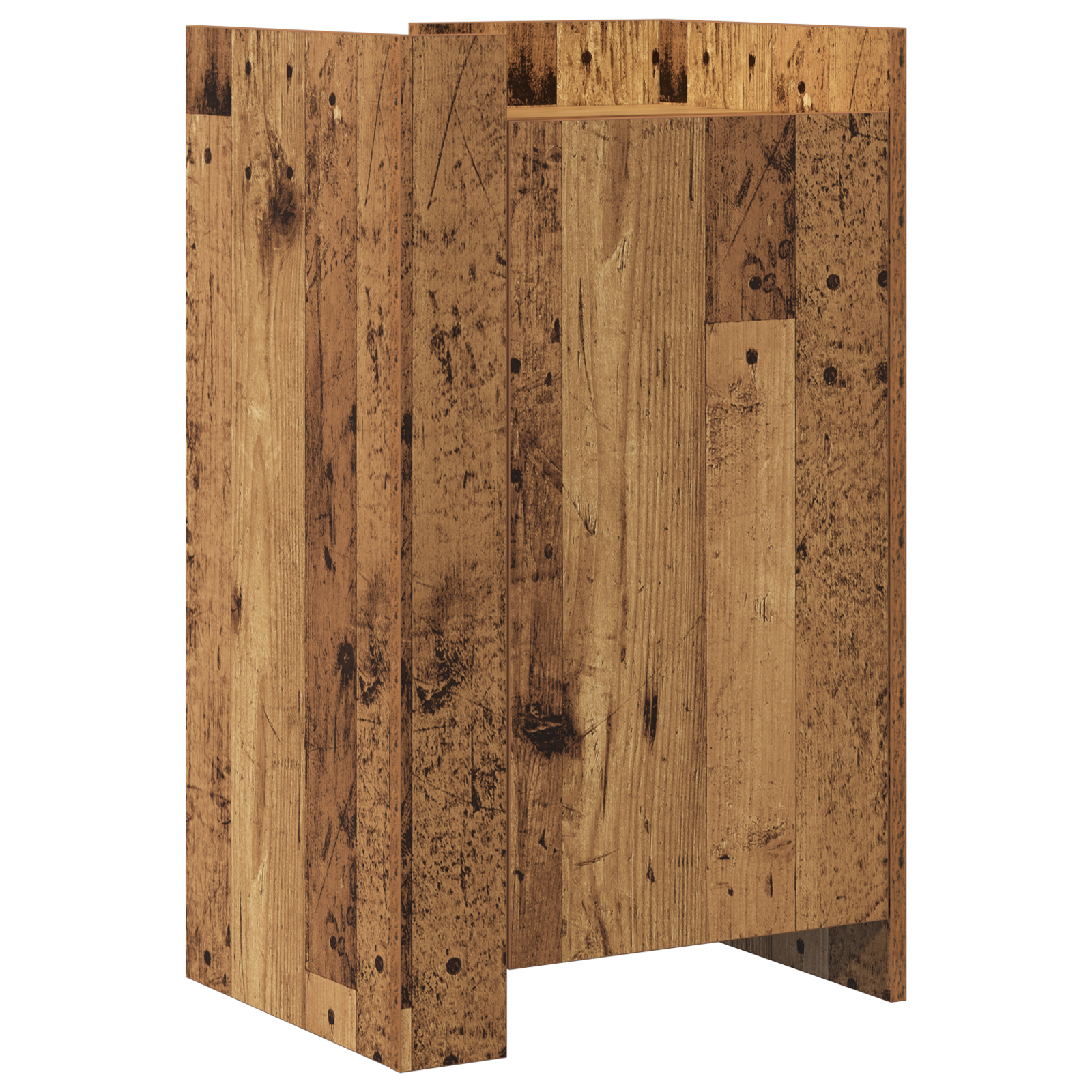 Sideboard Old Wood 45x35x75 cm Engineered Wood - Image 2