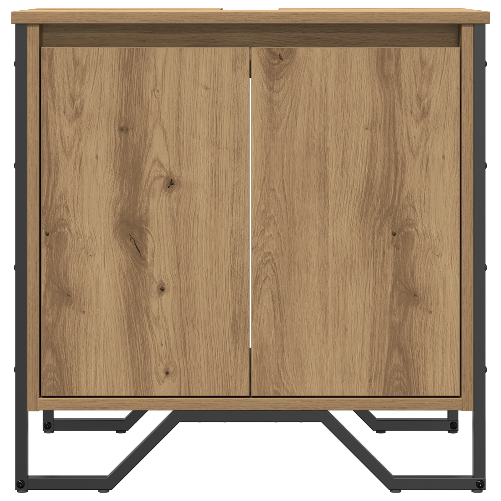 Bathroom Sink Cabinet Artisan Oak 60x35x50 cm Engineered Wood - Image 6