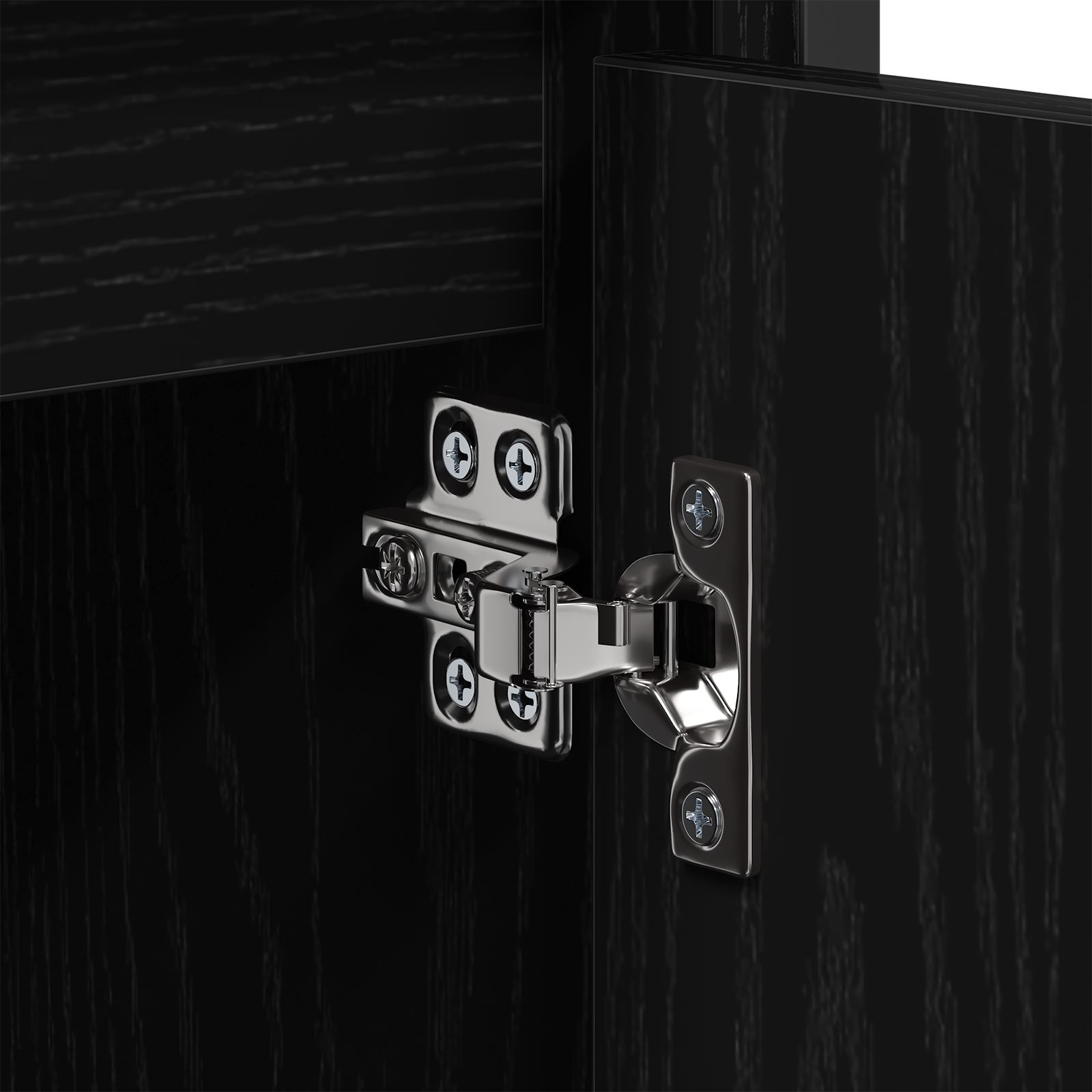 Bathroom Sink Cabinet Black Oak 60x35x60 cm Engineered Wood - Image 9