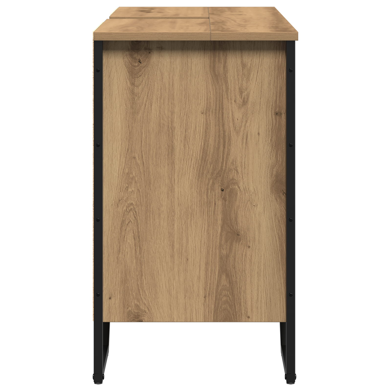 Bathroom Sink Cabinet Artisan Oak 91x35x60 cm Engineered Wood - Image 6