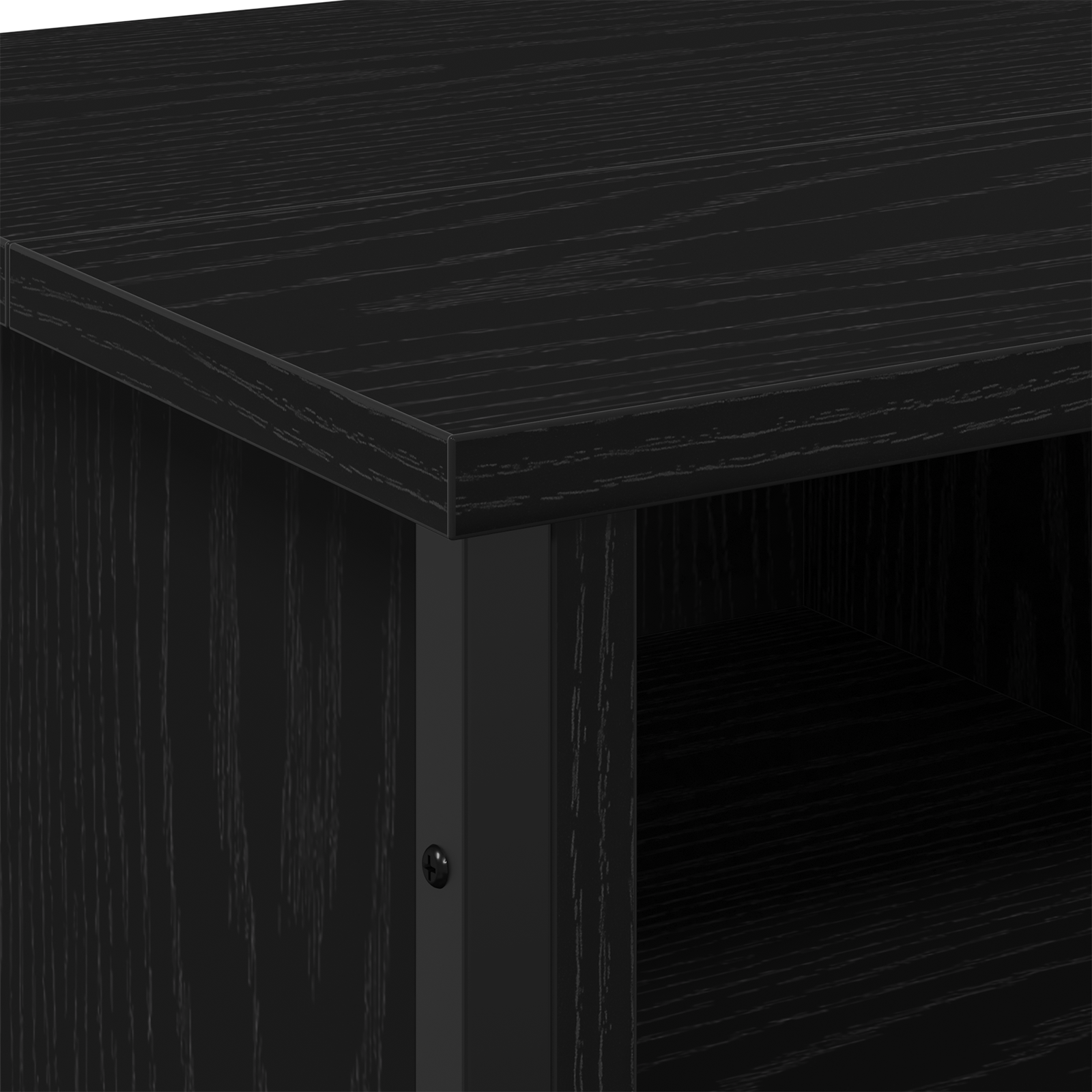 Bathroom Sink Cabinet Black Oak 91x35x60 cm Engineered Wood - Image 9