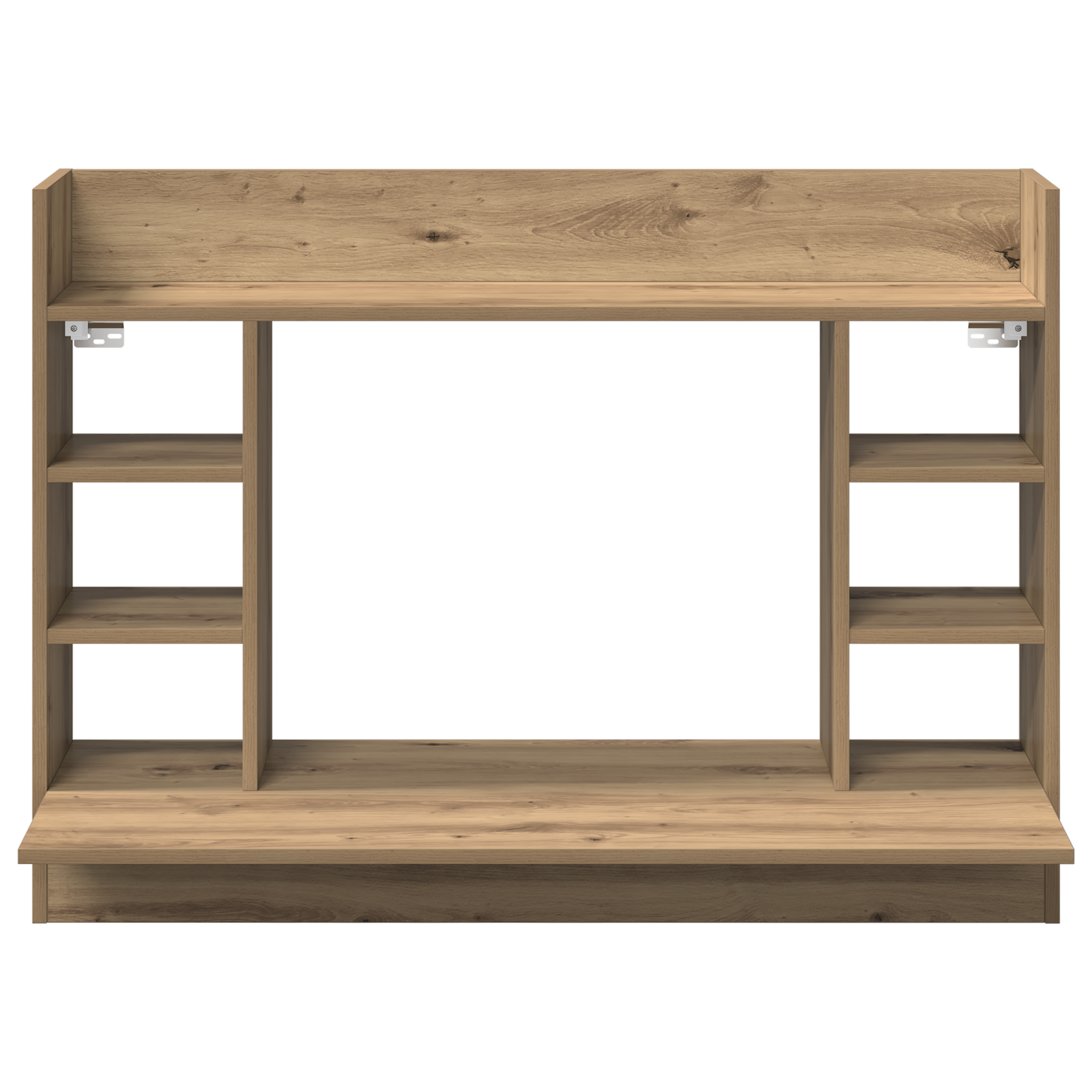 Wall-Mounted Desk Artisan Oak 105x48x75 cm Engineered Wood - Image 5