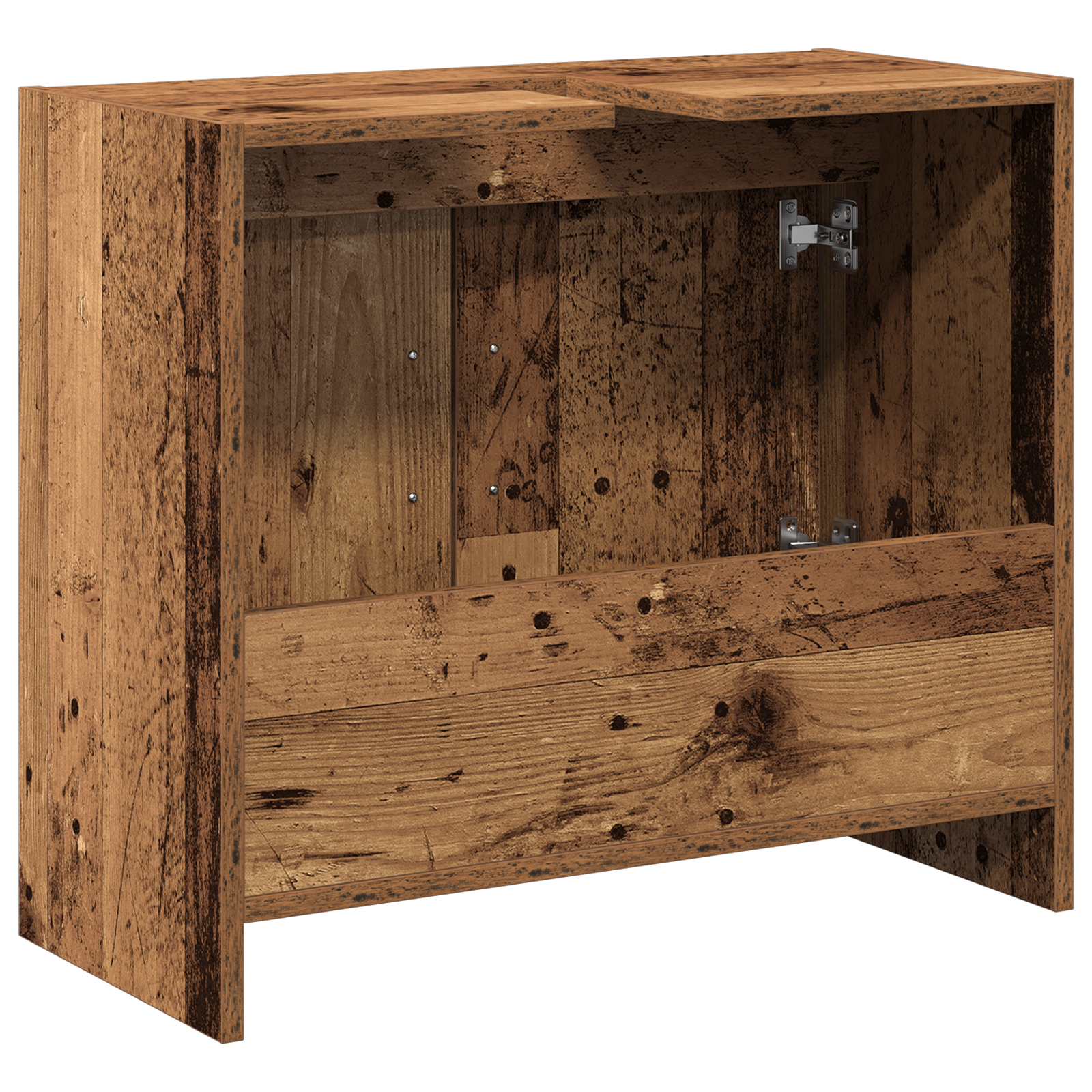 Sink Cabinet Old Wood 63x29x55 cm Engineered Wood - Image 8