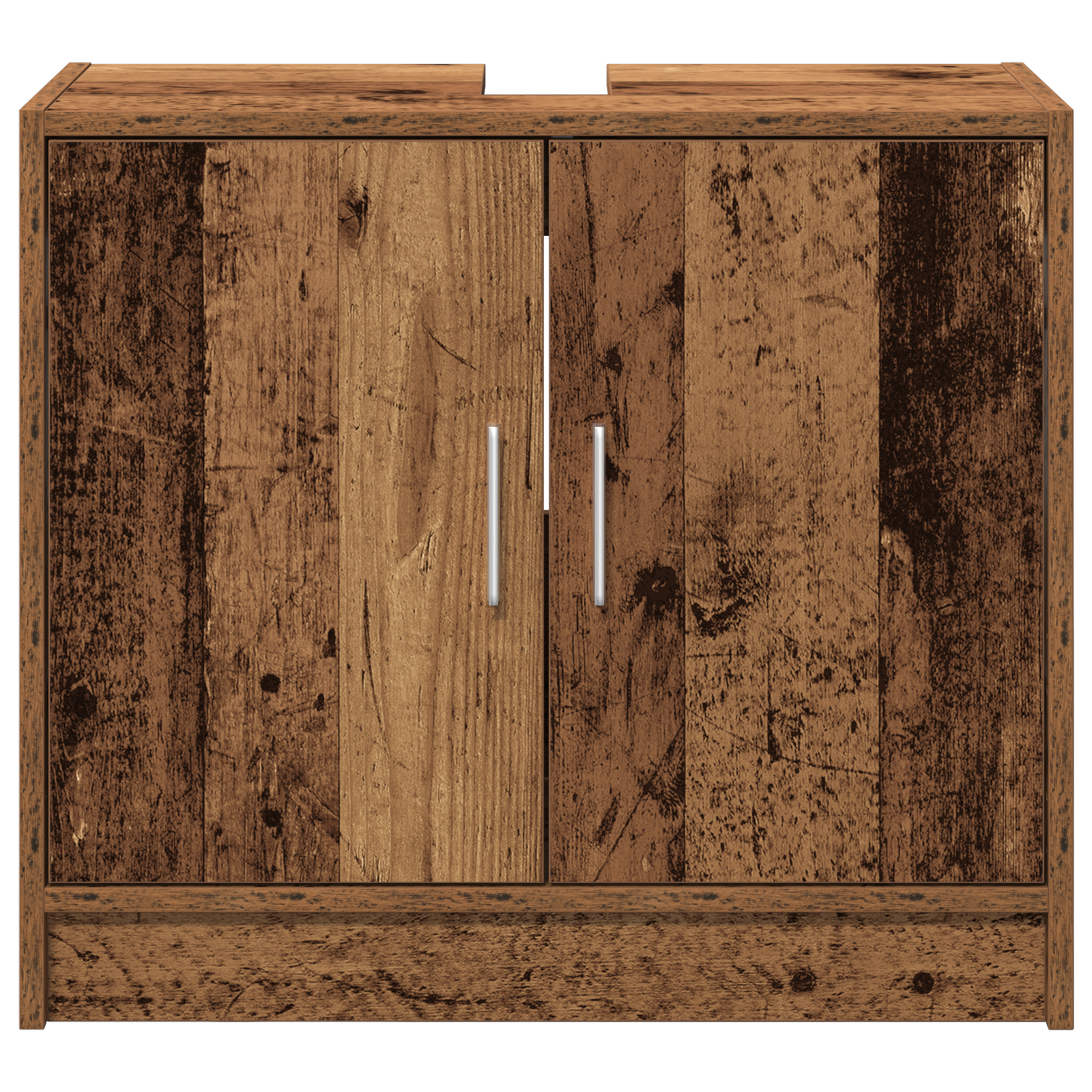 Sink Cabinet Old Wood 63x29x55 cm Engineered Wood - Image 6