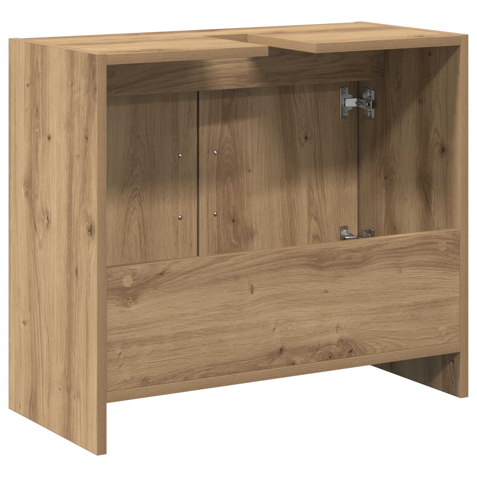 Sink Cabinet Artisan Oak 63x29x55 cm Engineered Wood - Image 8