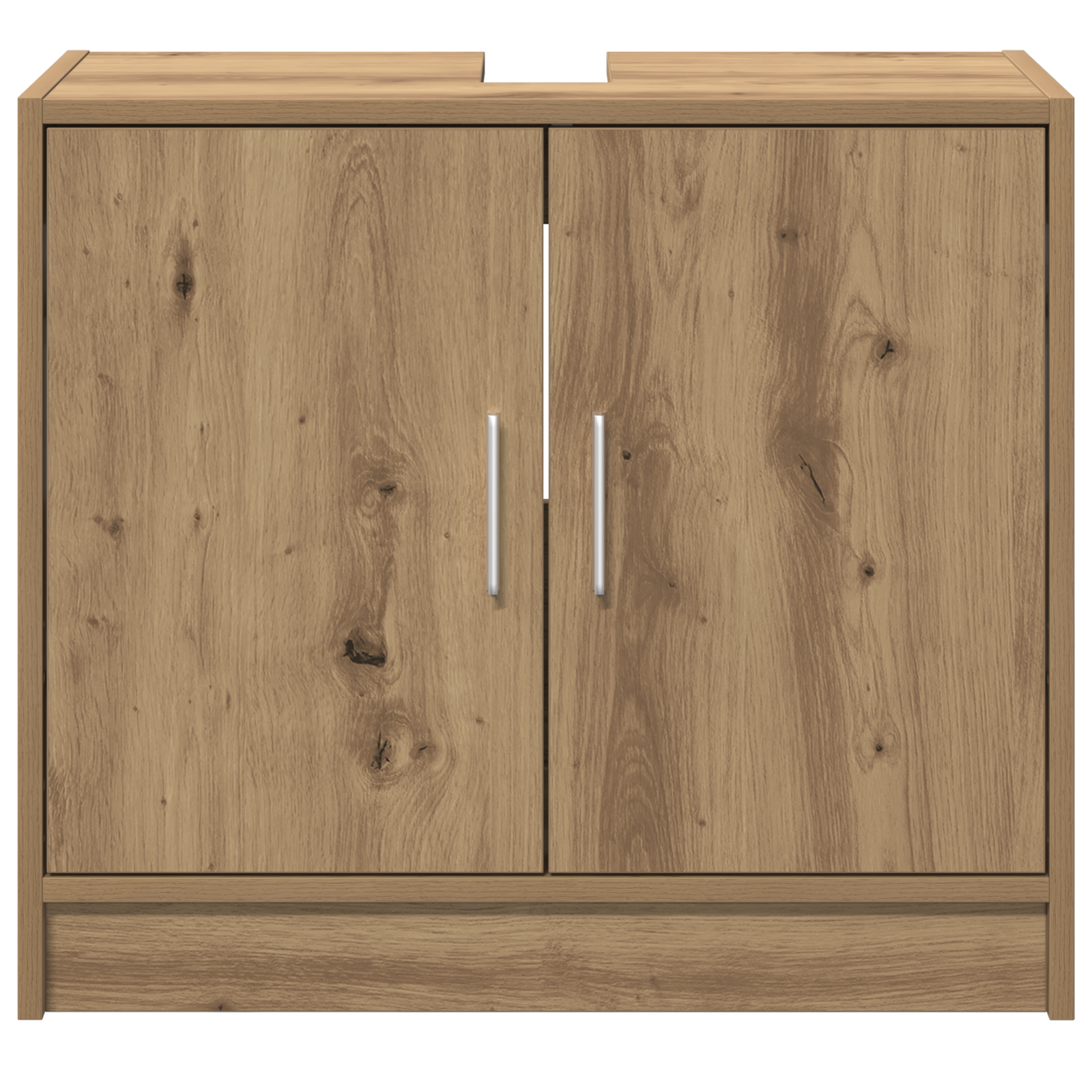 Sink Cabinet Artisan Oak 63x29x55 cm Engineered Wood - Image 6