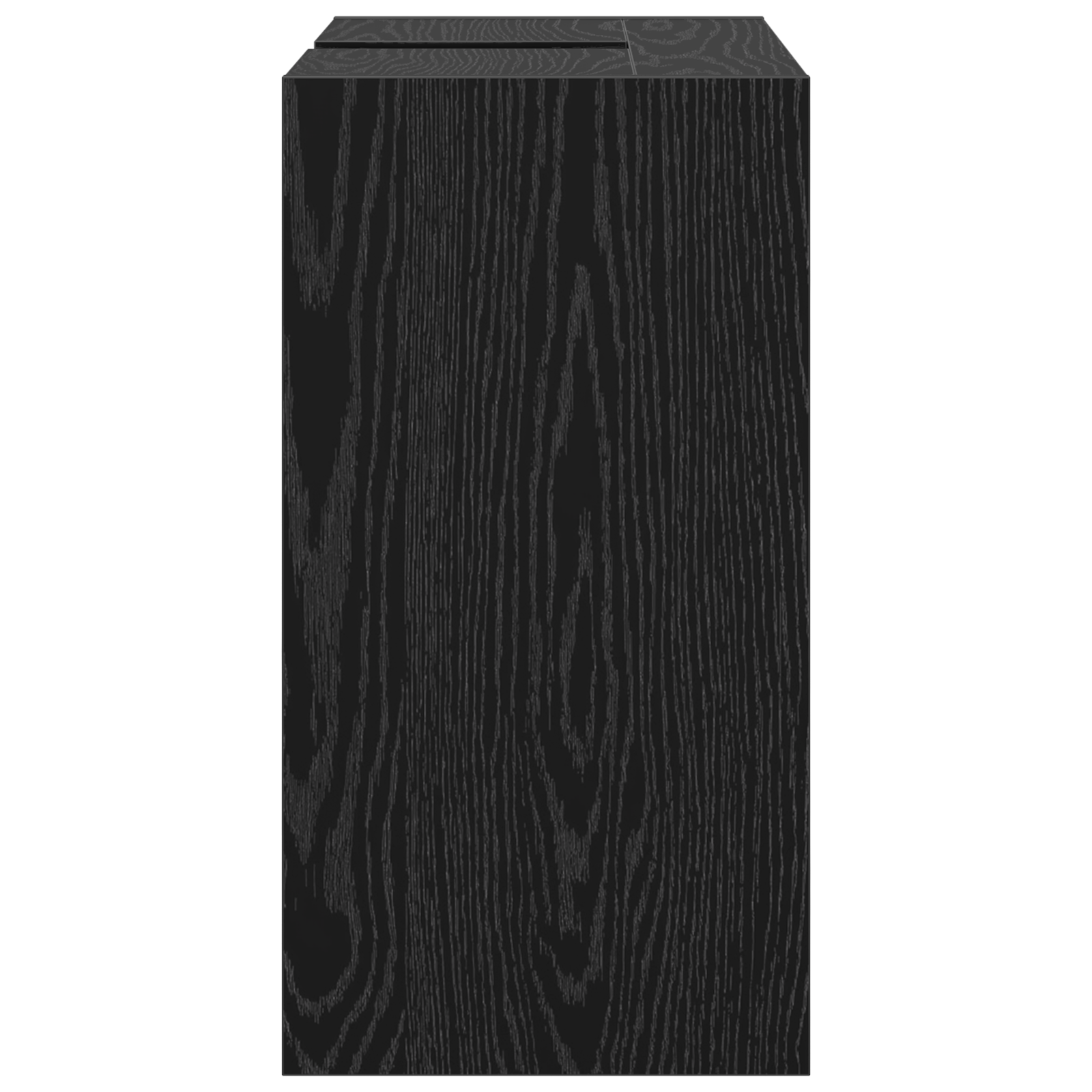 Sink Cabinet Black Oak 63x29x55 cm Engineered Wood - Image 7