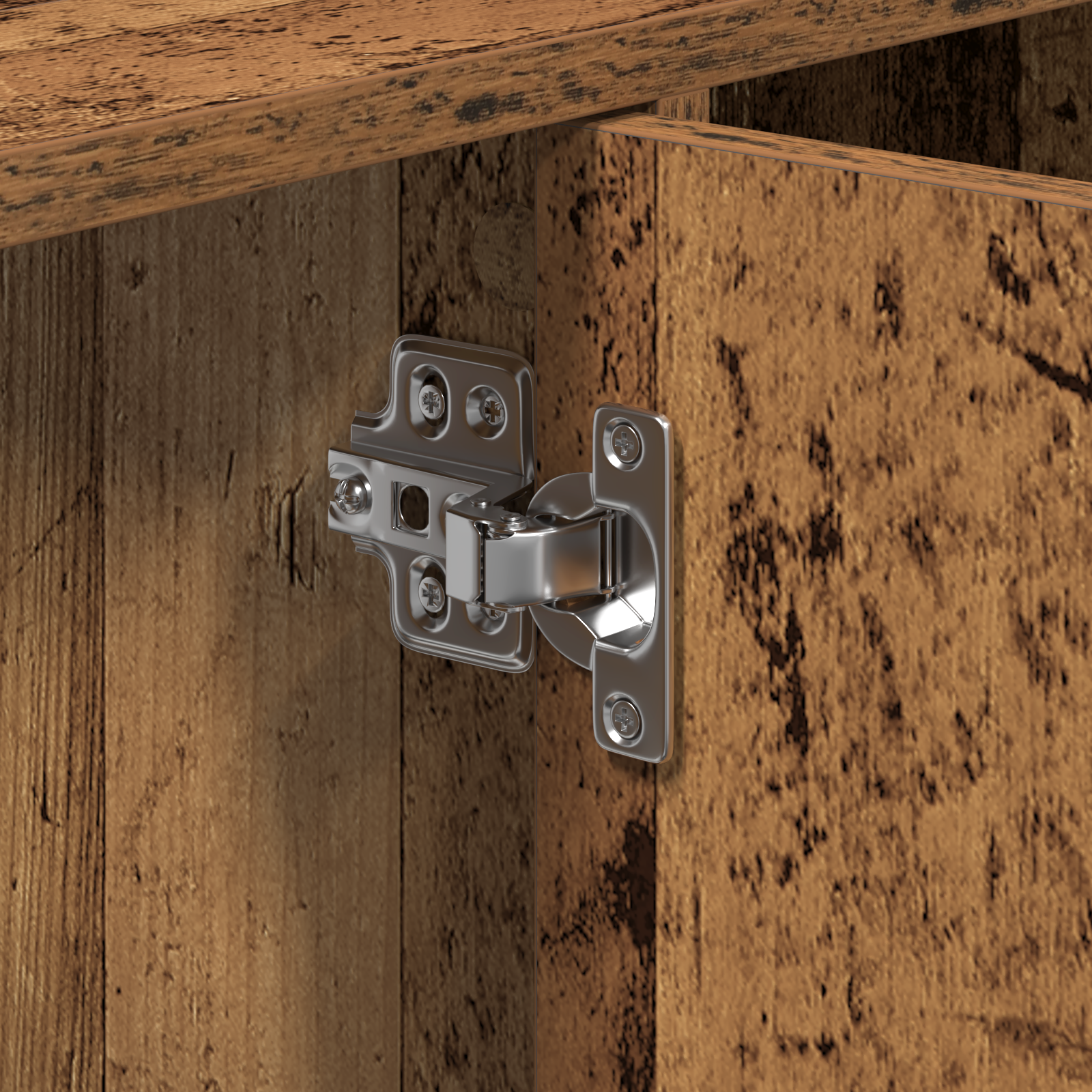 Sink Cabinet Old Wood 90x29x55 cm Engineered Wood - Image 11