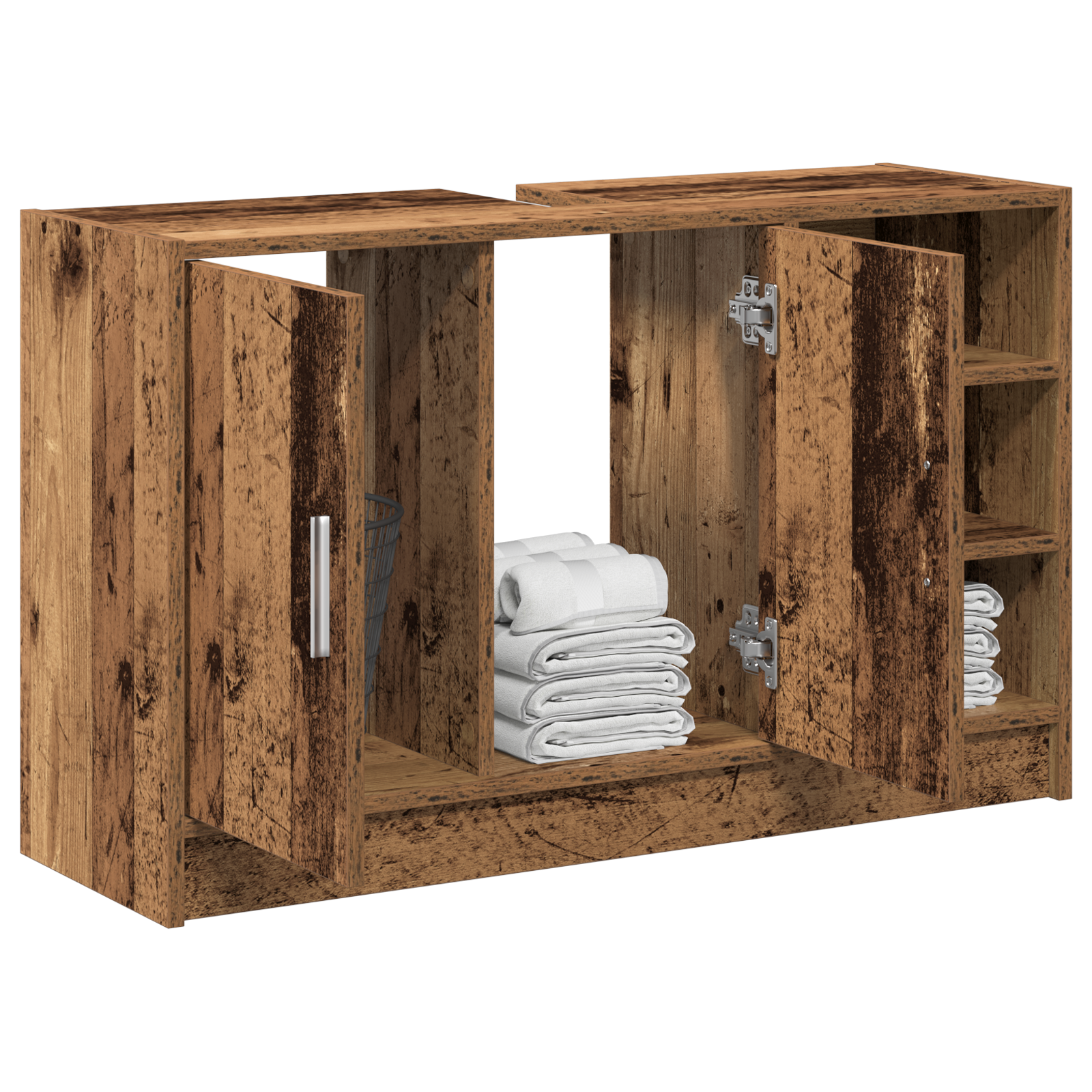 Thumbnail - vidaXL Spültischschrank Altes Holz 90x29x55 cm Holzwerkstoff