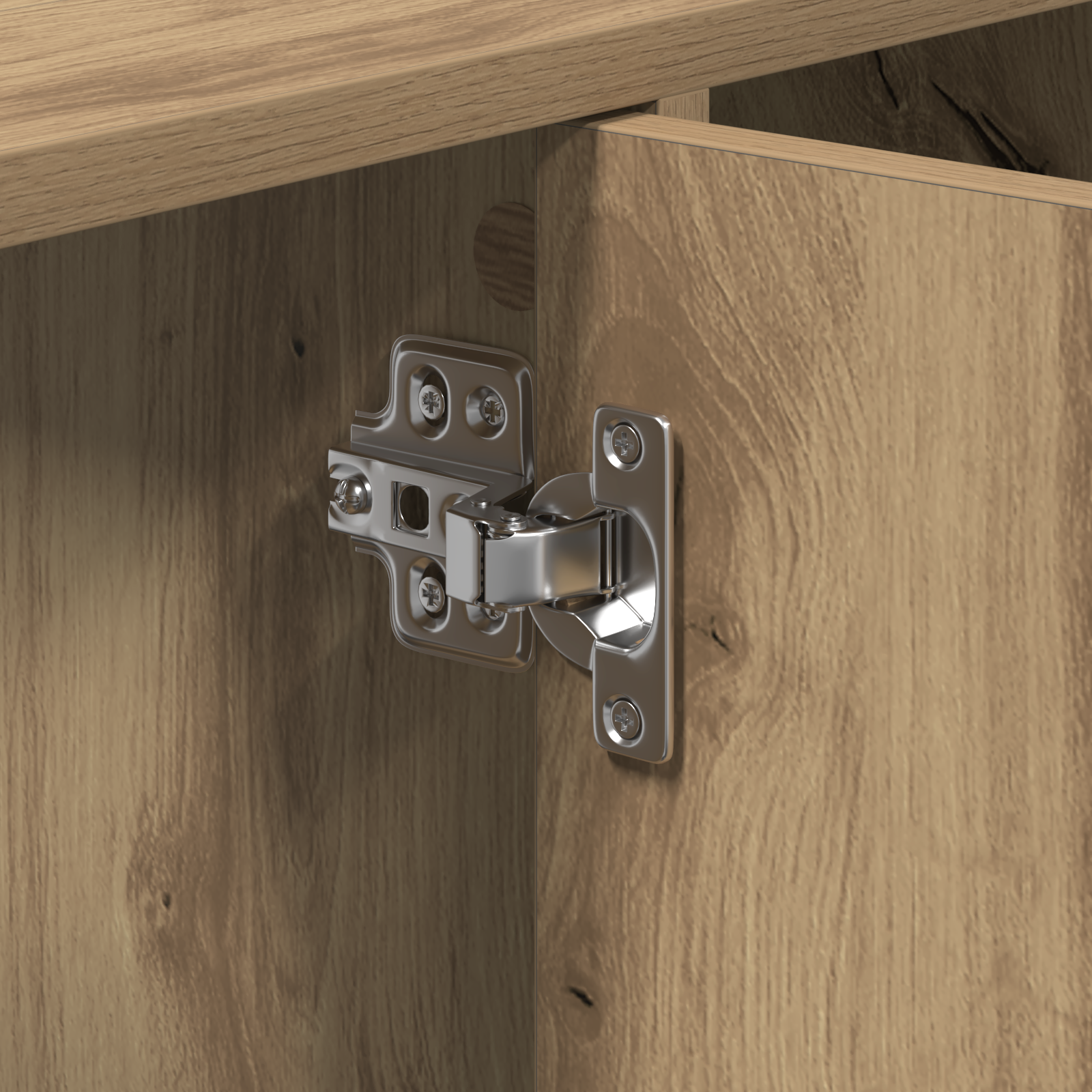 Sink Cabinet Artisan Oak 90x29x55 cm Engineered Wood - Image 11