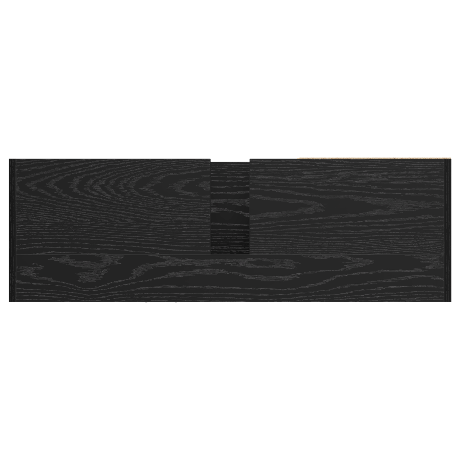Sink Cabinet Black Oak 90x29x55 cm Engineered Wood - Image 9