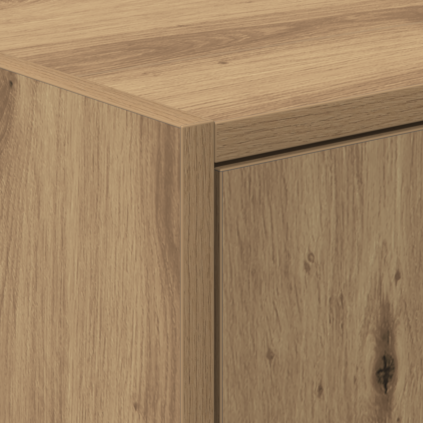 Sink Cabinet Artisan Oak 63x29x55 cm Engineered Wood - Image 10