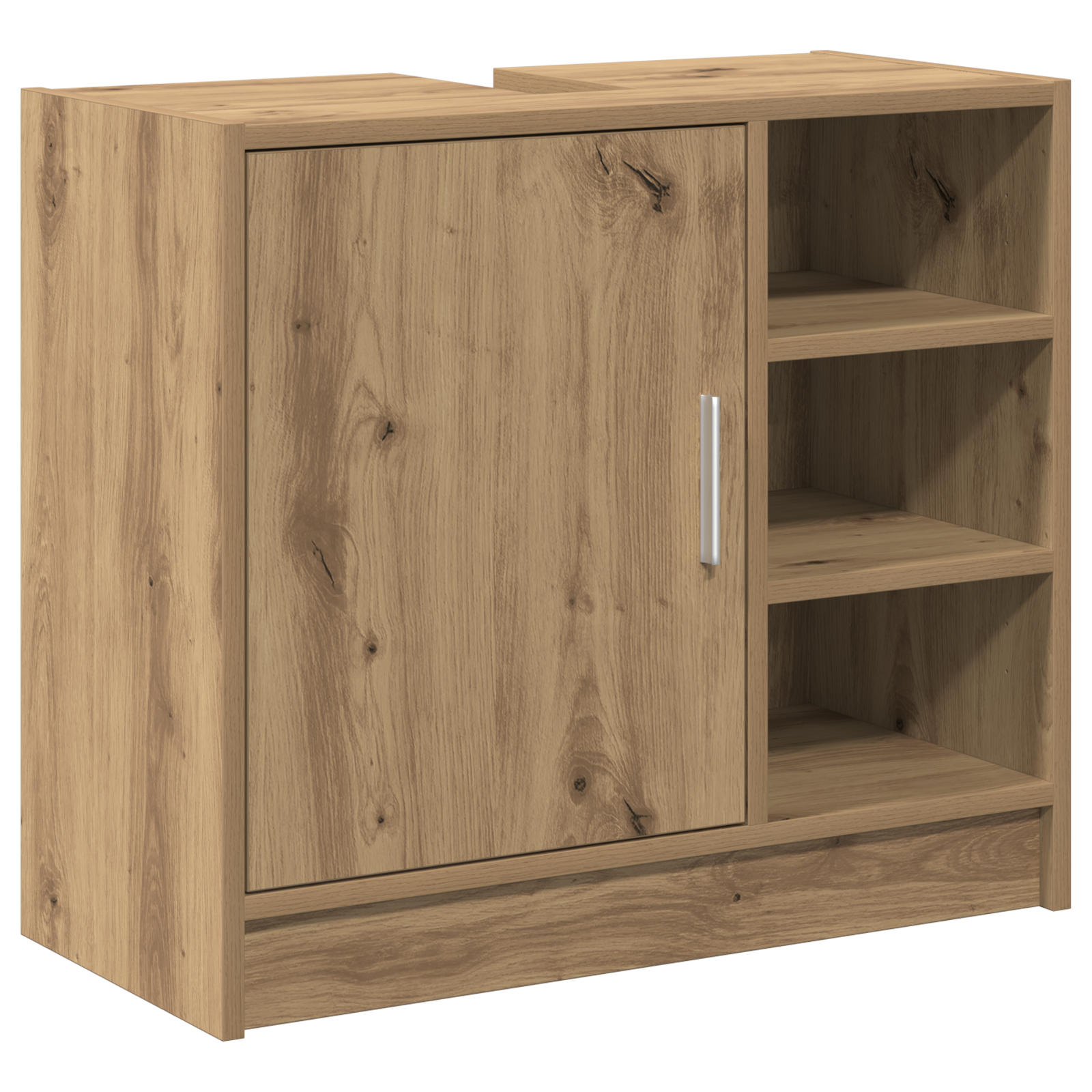 Sink Cabinet Artisan Oak 63x29x55 cm Engineered Wood - Image 2