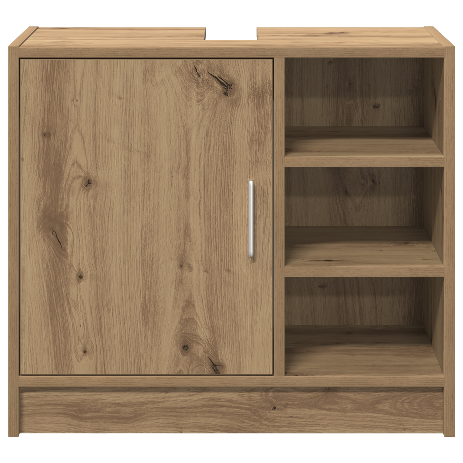 Sink Cabinet Artisan Oak 63x29x55 cm Engineered Wood - Image 6