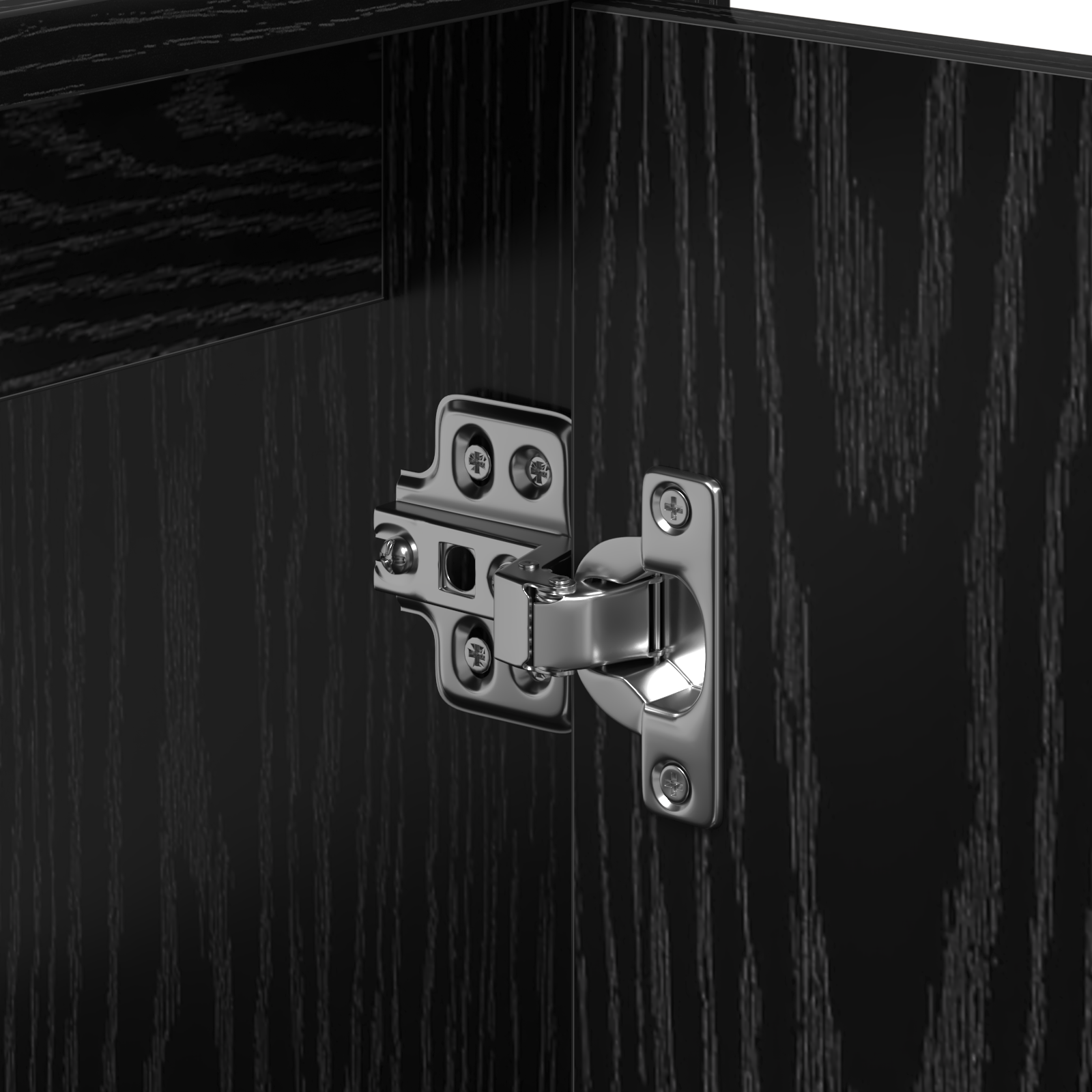 Sink Cabinet Black Oak 63x29x55 cm Engineered Wood - Image 11