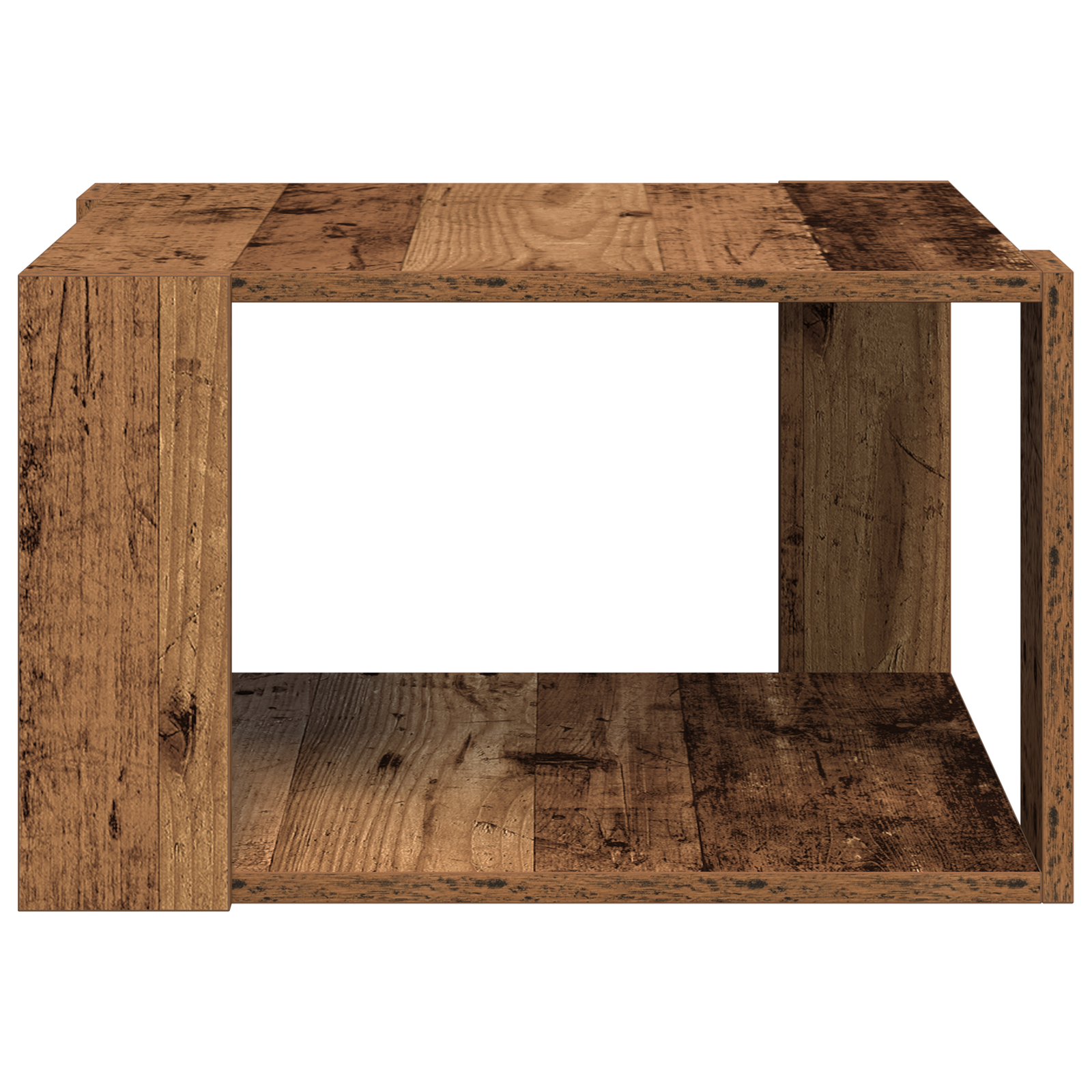 Coffee Table Old Wood 51.5x51.5x30 cm Engineered Wood - Image 6