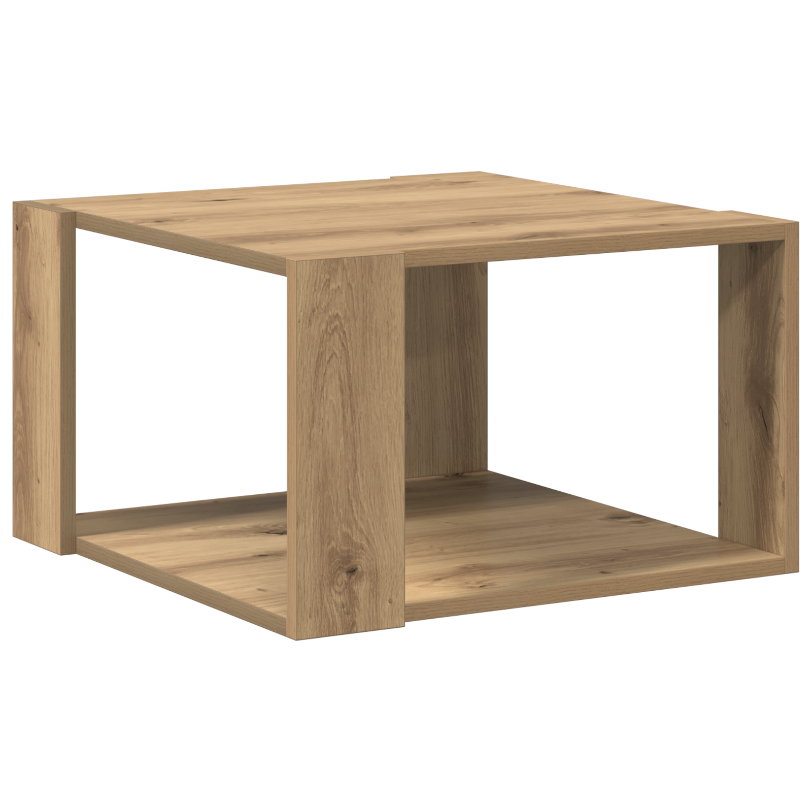 Coffee Table Artisan Oak 51,5x51,5x30 cm Engineered Wood - Image 2