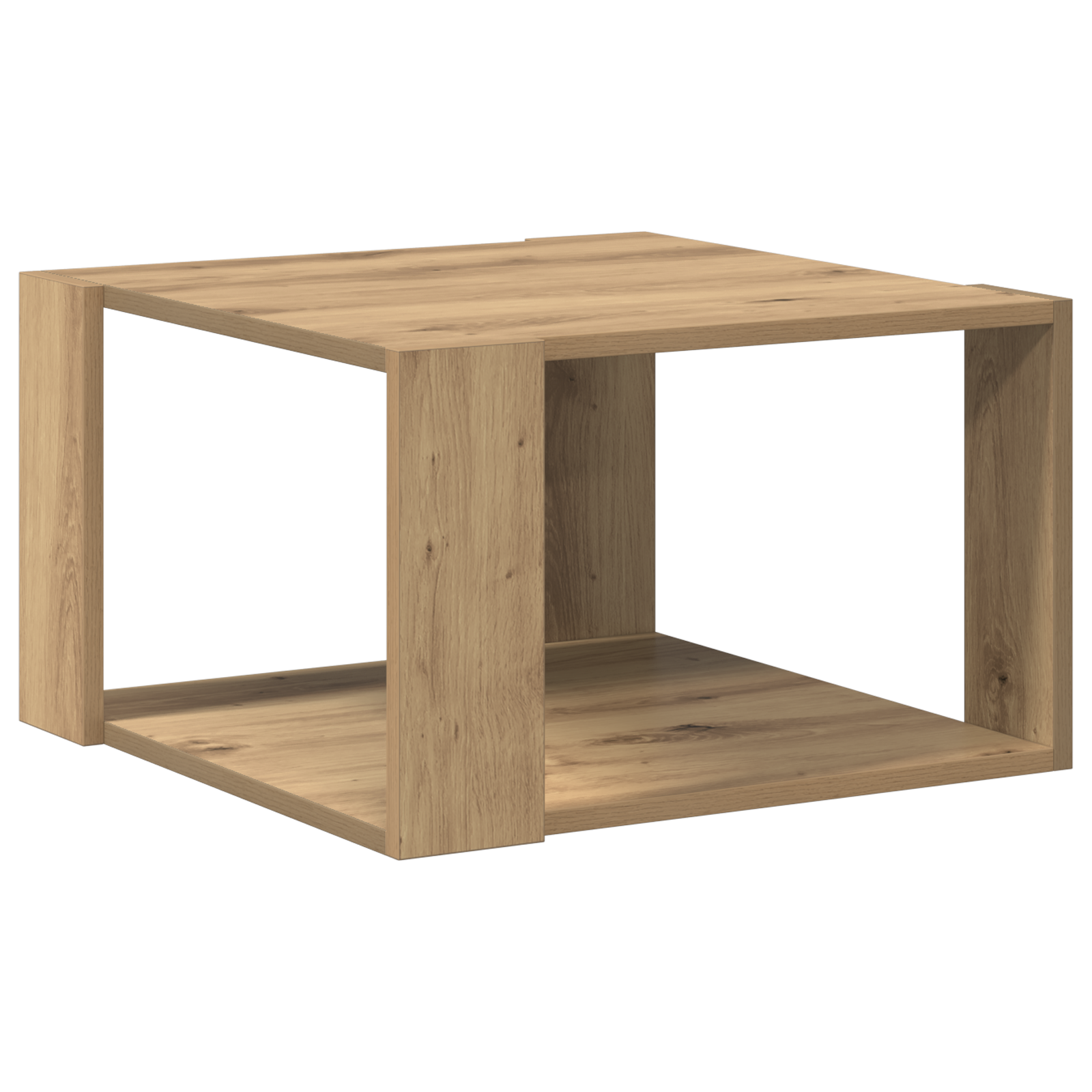 Coffee Table Artisan Oak 51,5x51,5x30 cm Engineered Wood - Image 7
